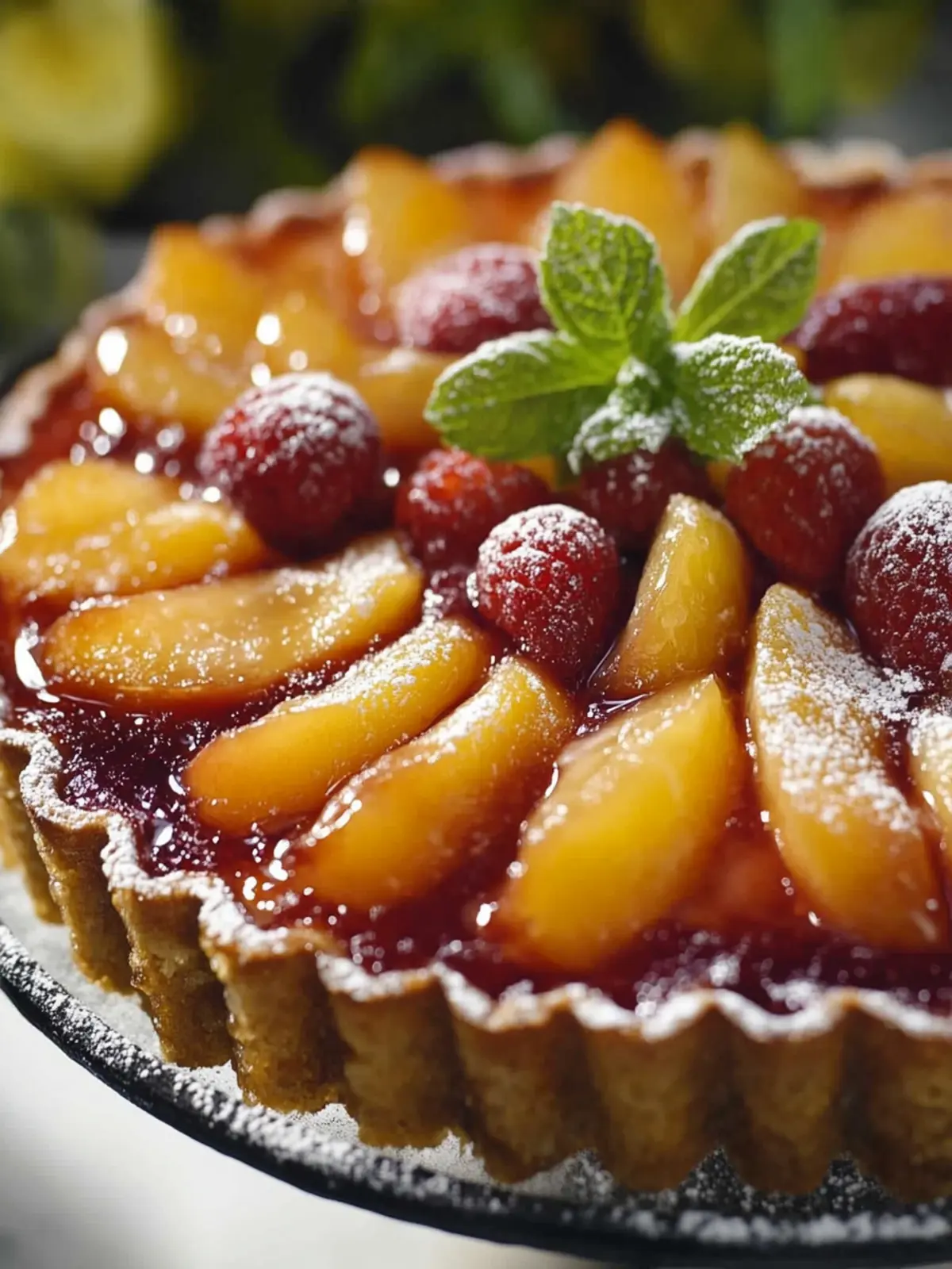 Schneller und einfacher Pflaumenkuchen