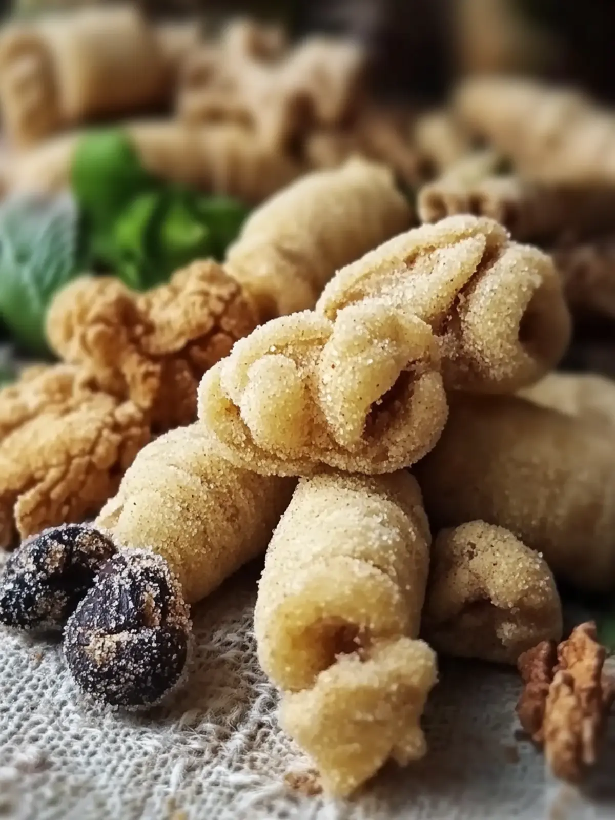 Zimt- und Nussbrötchen