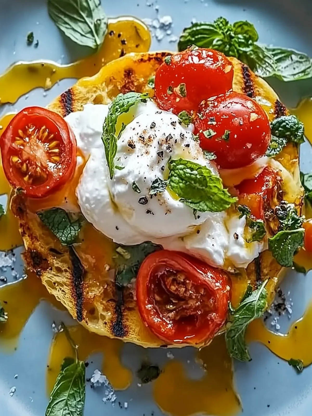 Gerösteter Kürbis mit Burrata