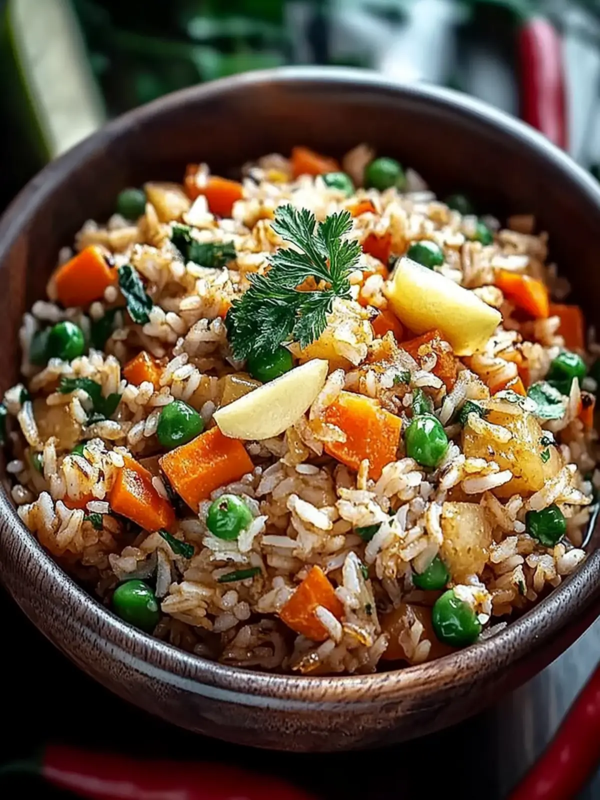 Einfaches Rezept für köstlichen gebratenen Reis