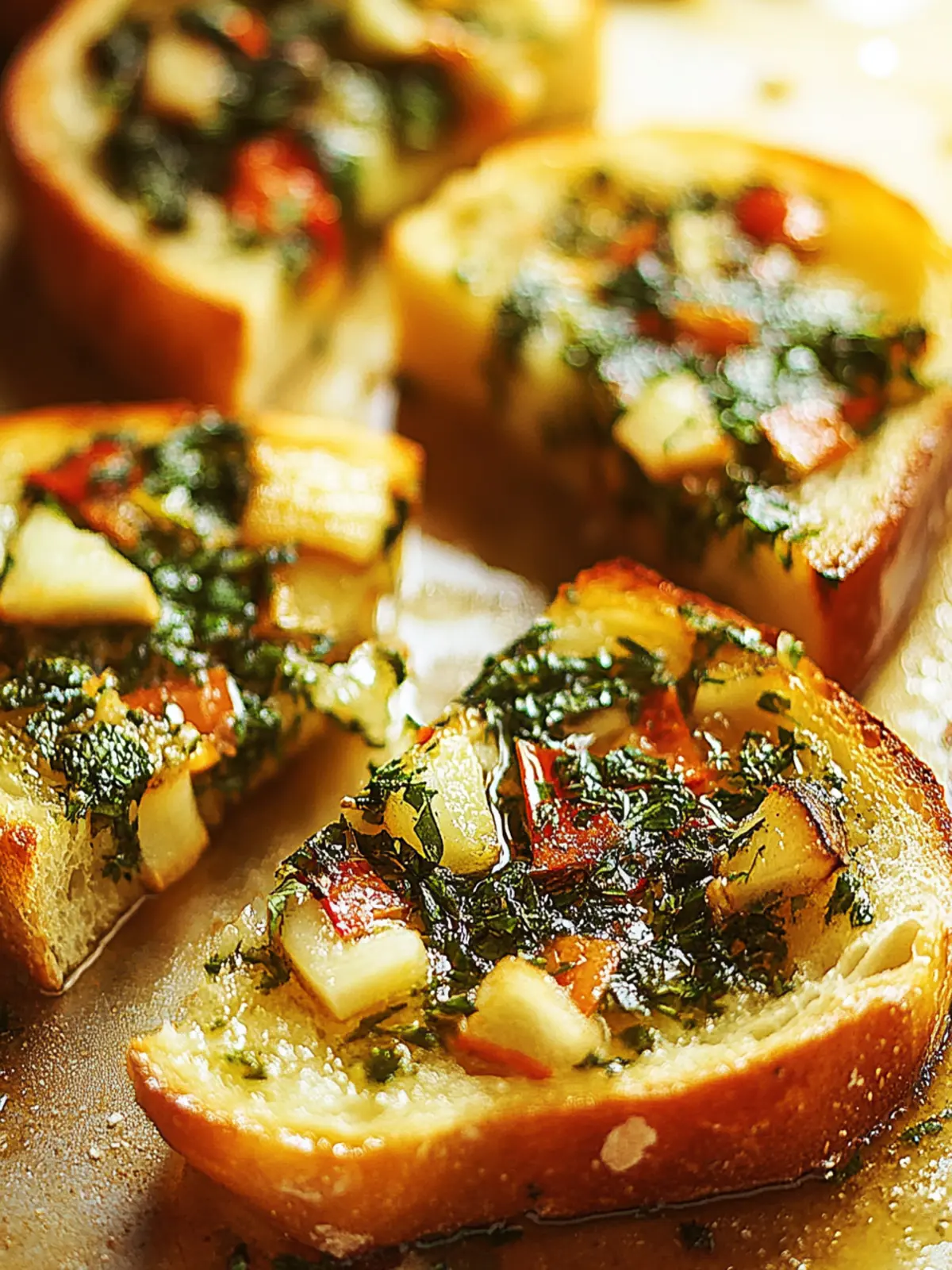 Chimichurri Knoblauchbrot