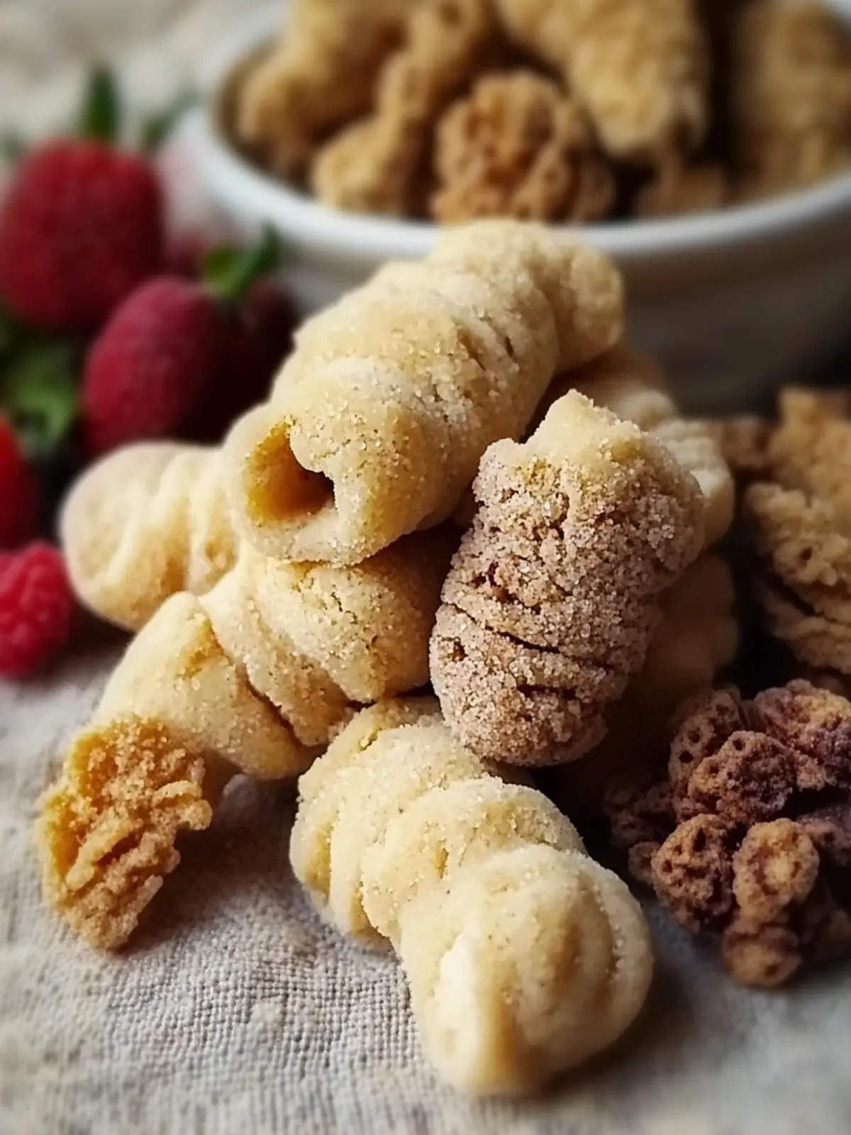 Zimt- und Nussbrötchen