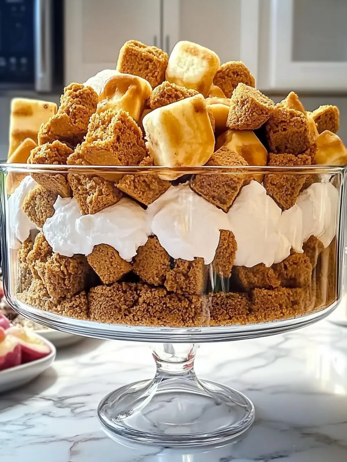 Kürbis Toffee Crunch Trifle