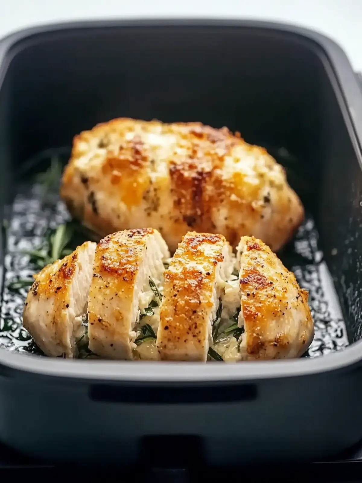 gefüllte Hähnchenbrust