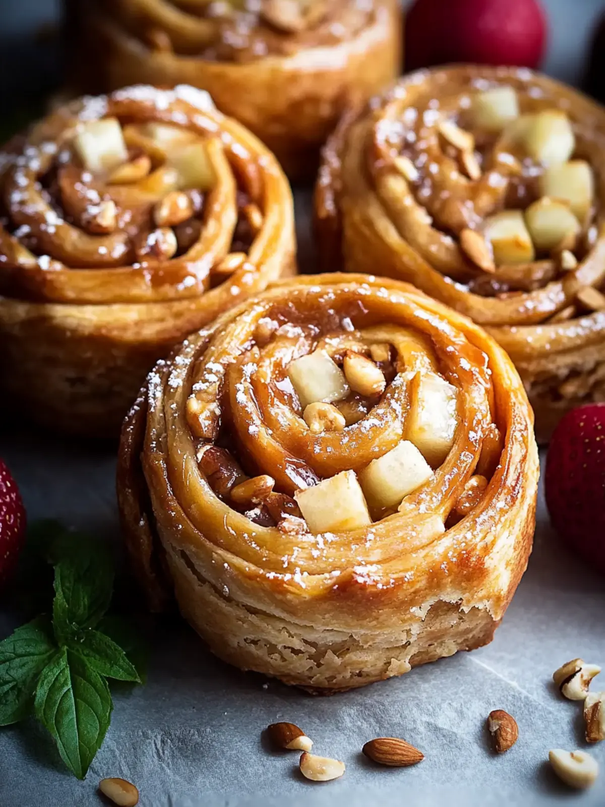 Die besten veganen Apfel-Zimt-Schnecken