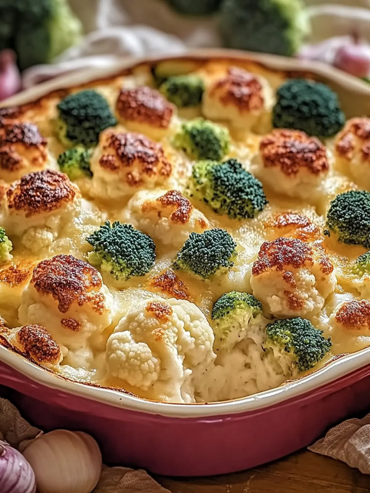 Brokkoli Blumenkohl Auflauf