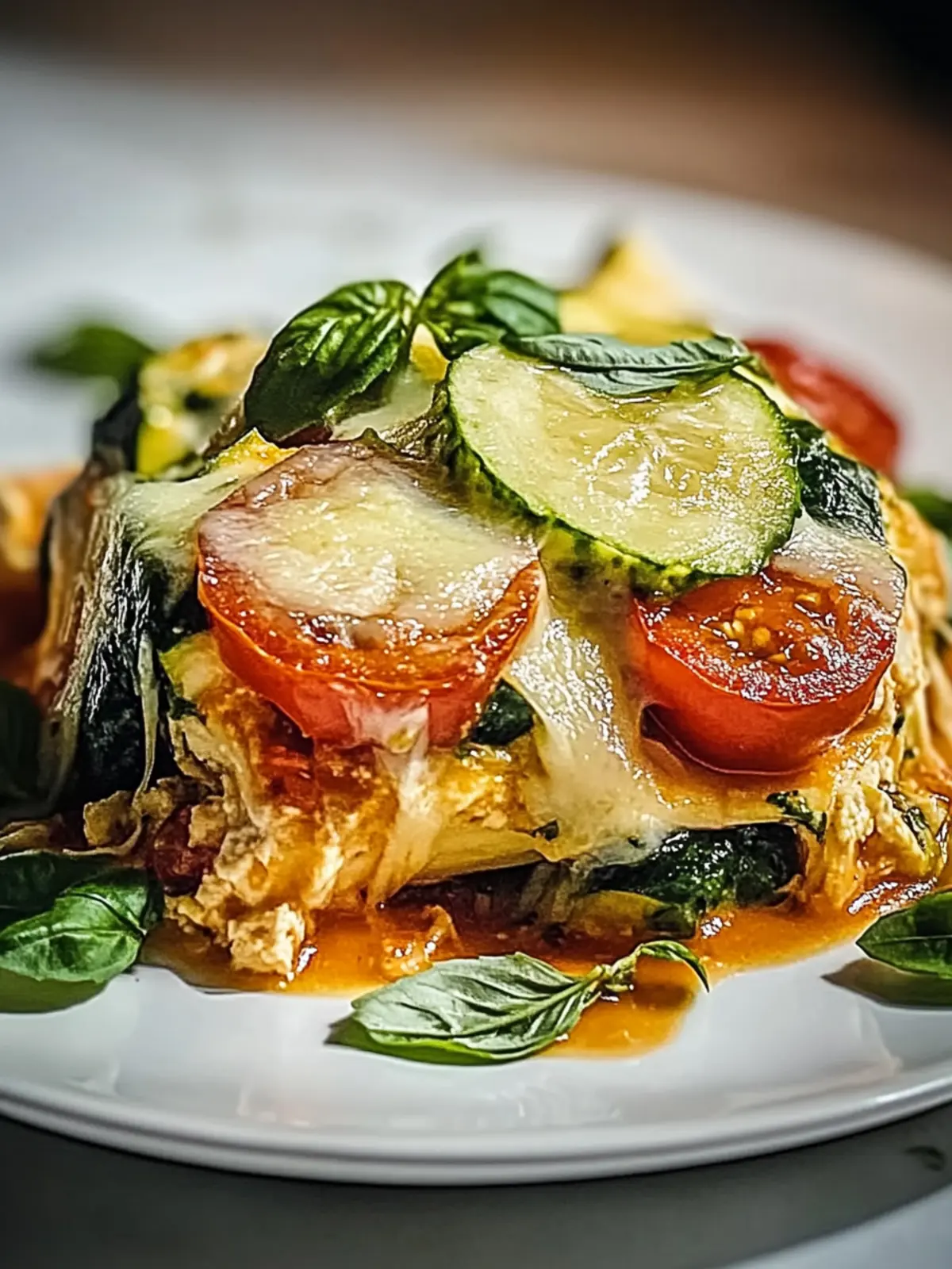 Brathähnchen & Zucchini Auflauf