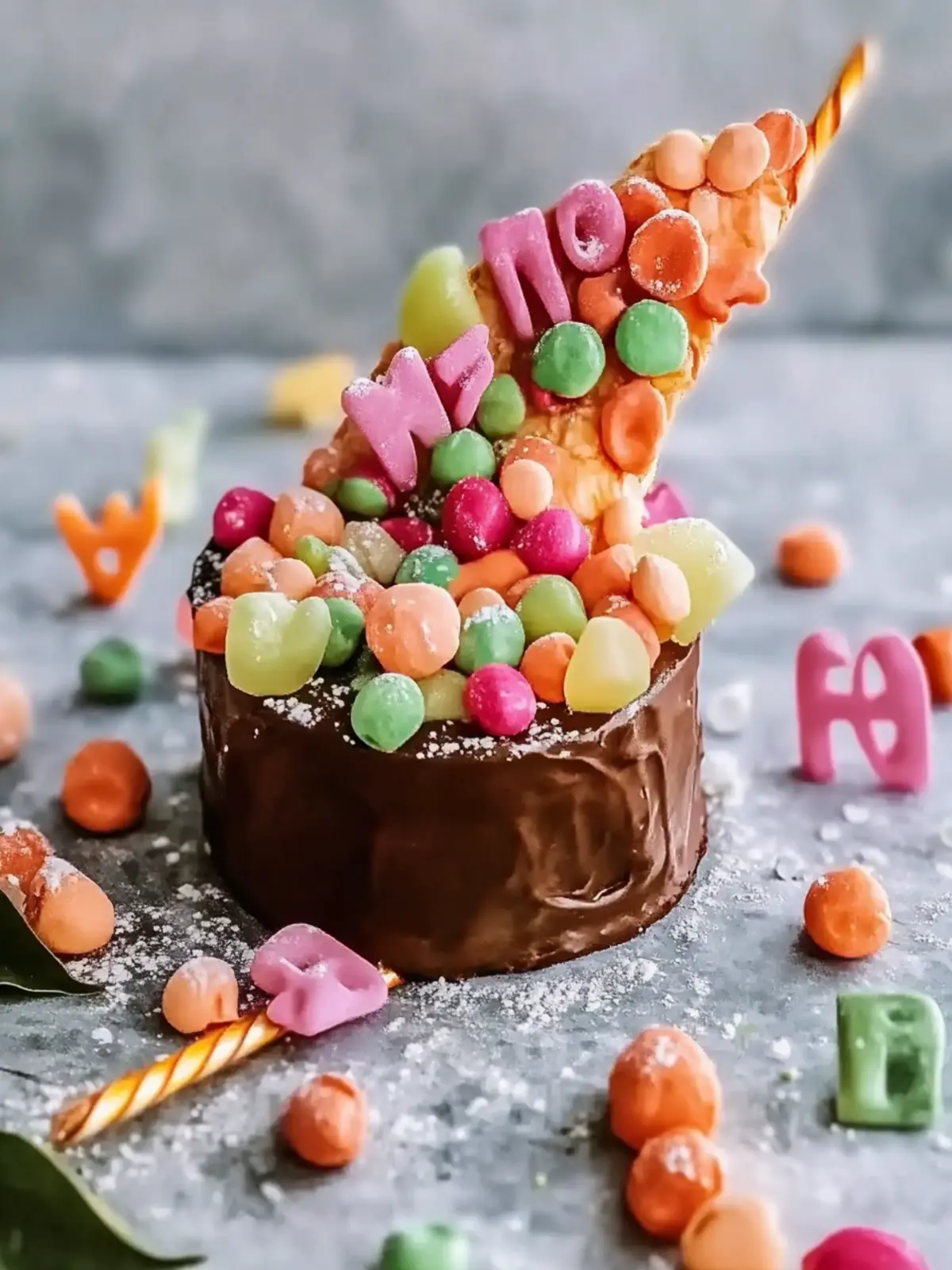 Bunter Kuchen für die Einschulung leicht gemacht