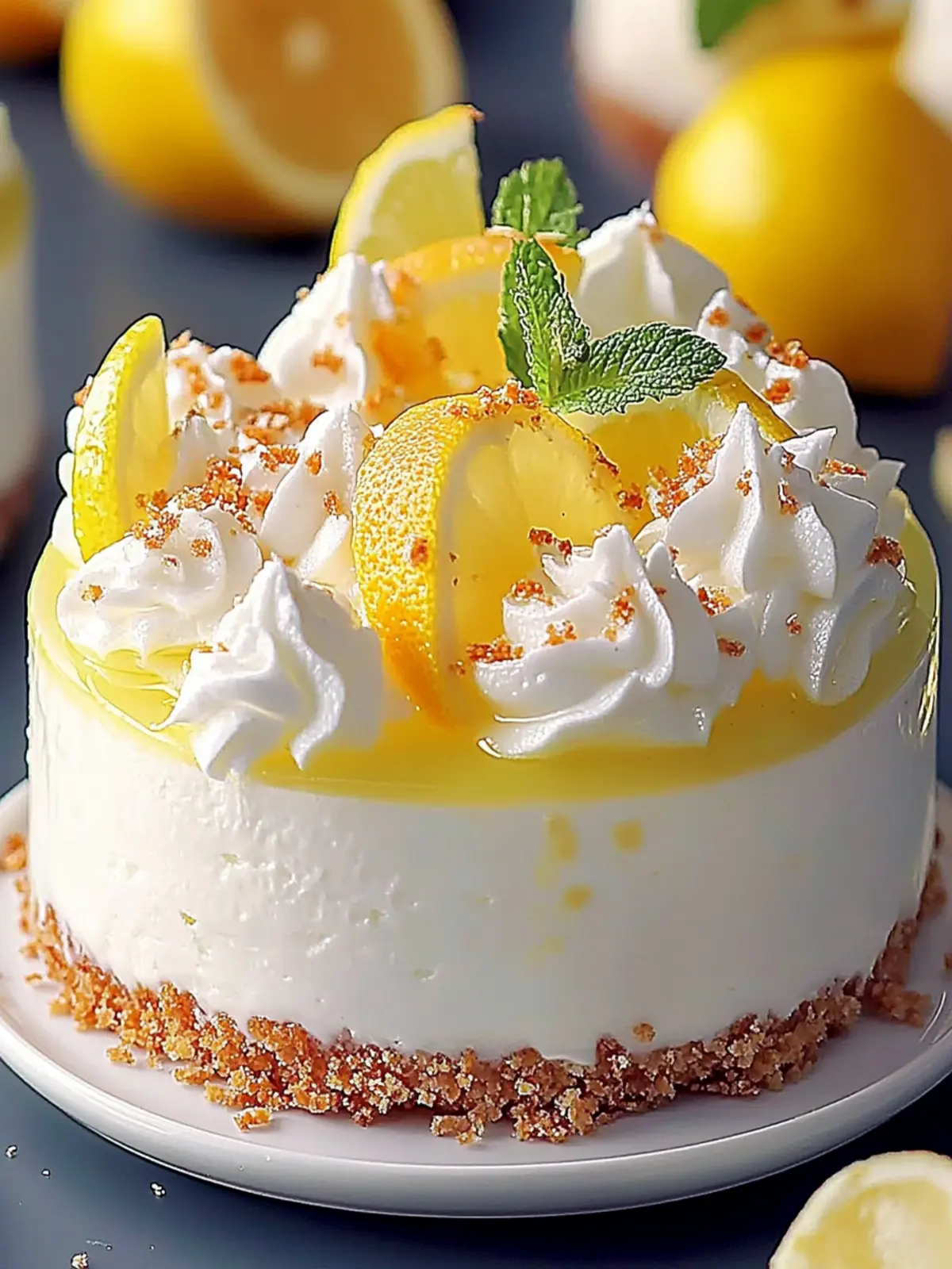 Zitronen-Käsekuchen