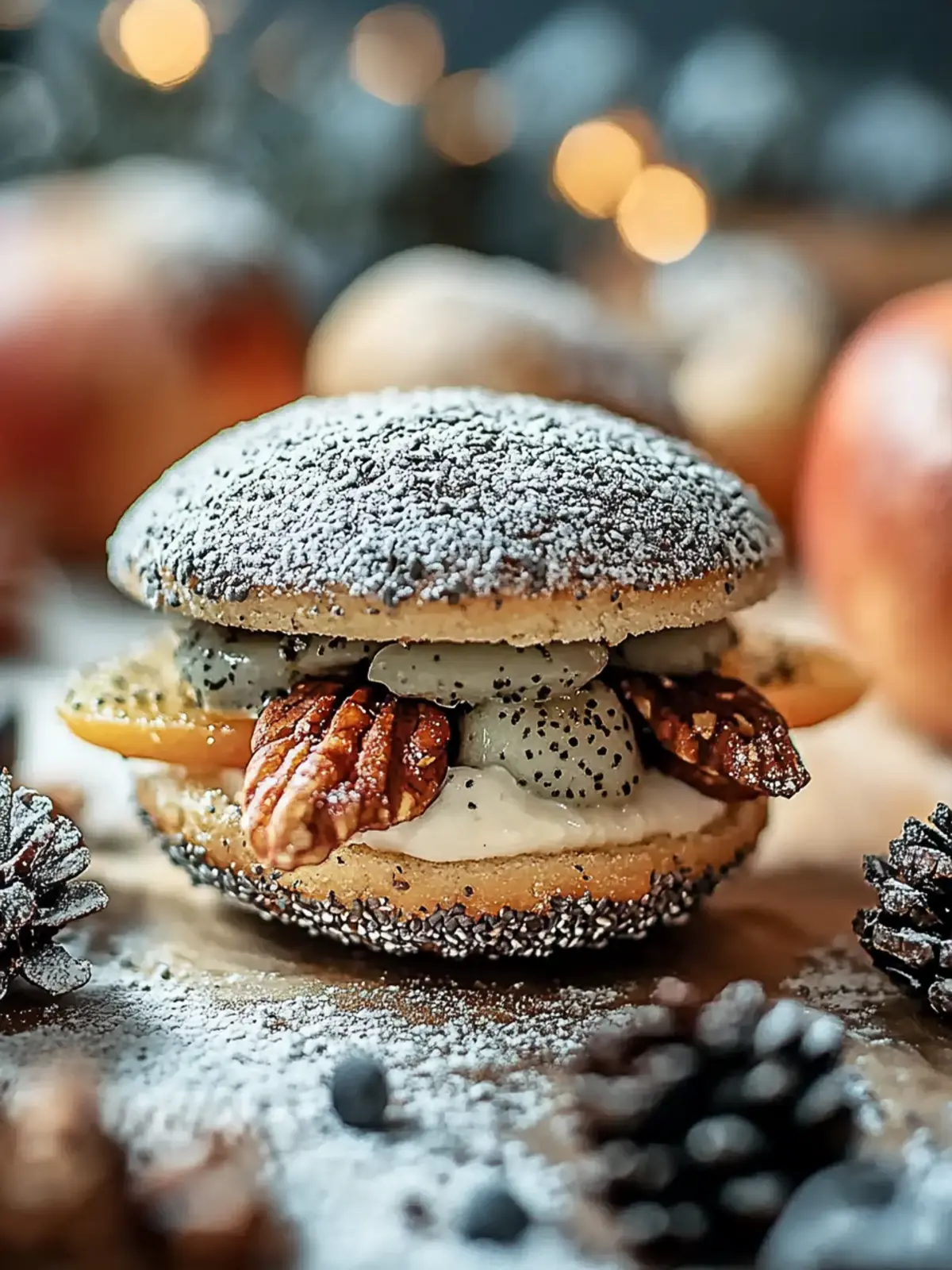 Mohnkekse und Amaretto-Kekse