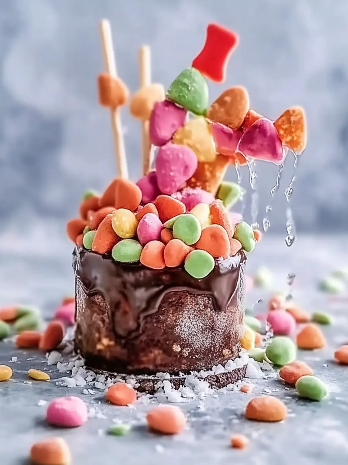 Bunter Kuchen für die Einschulung leicht gemacht