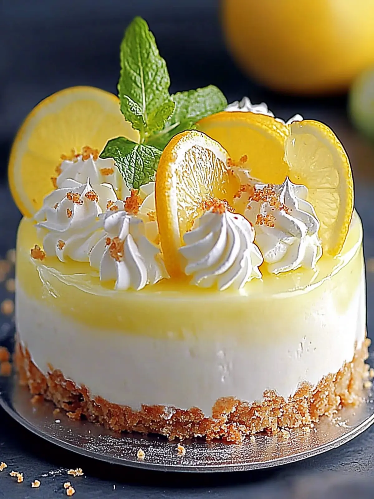 Zitronen-Käsekuchen