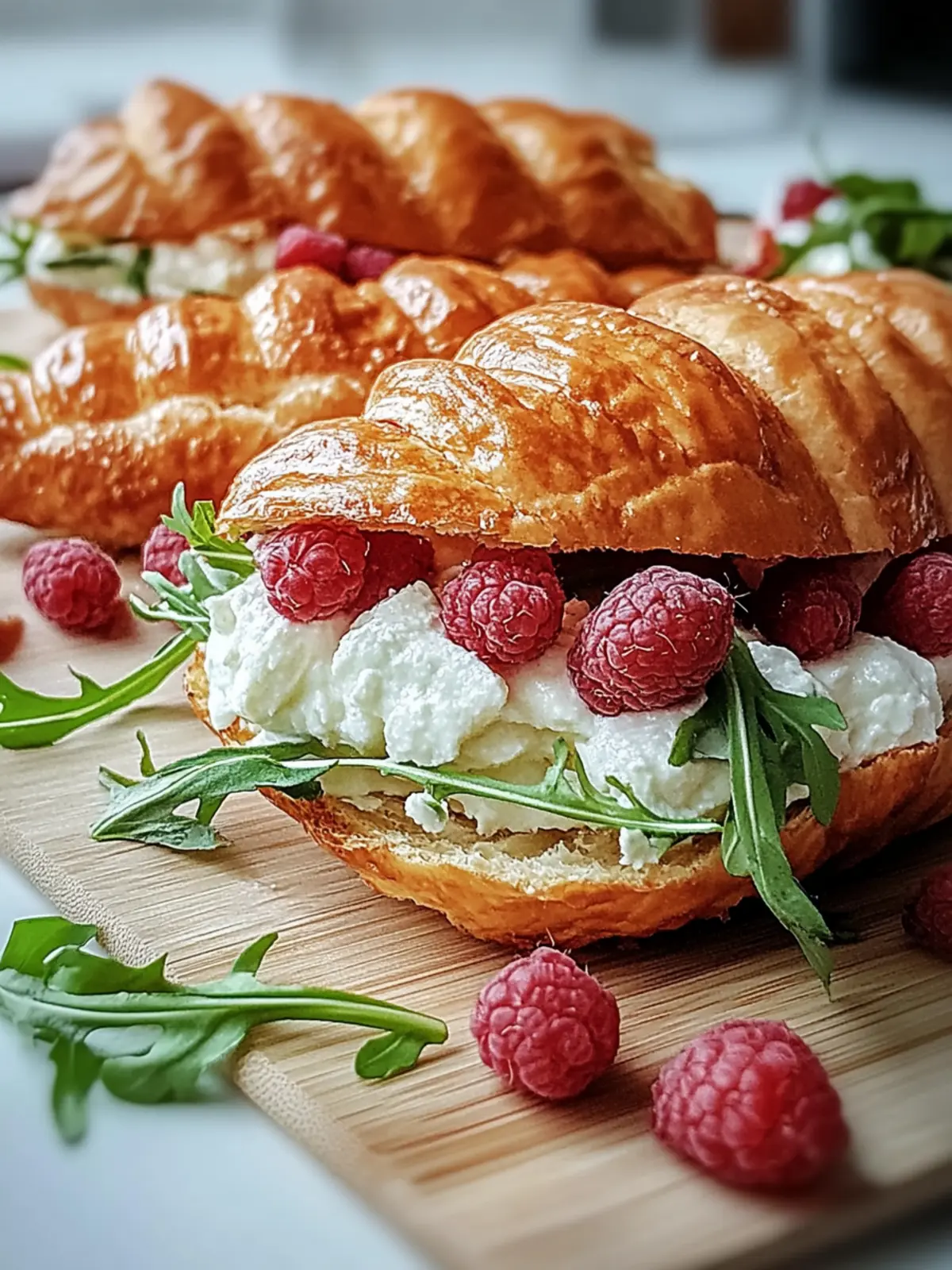 Apfel Ziegenkäse Croissant