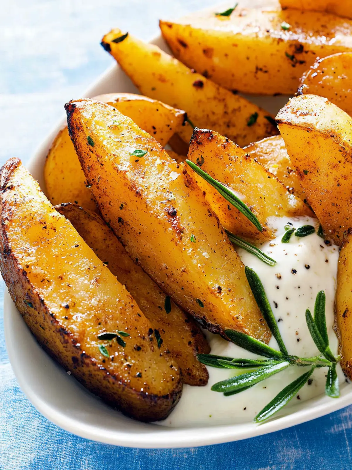 Ofenkartoffelspalten