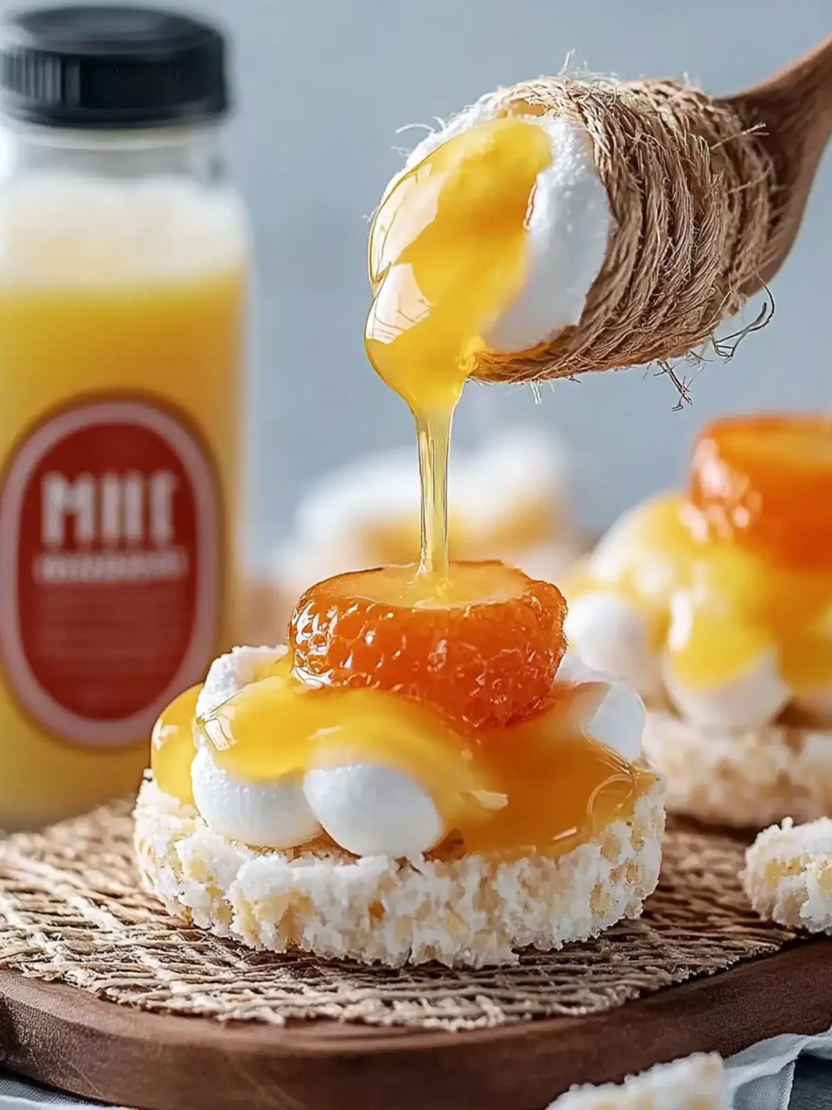 Saftige Kokosmakronen mit Zitronencreme