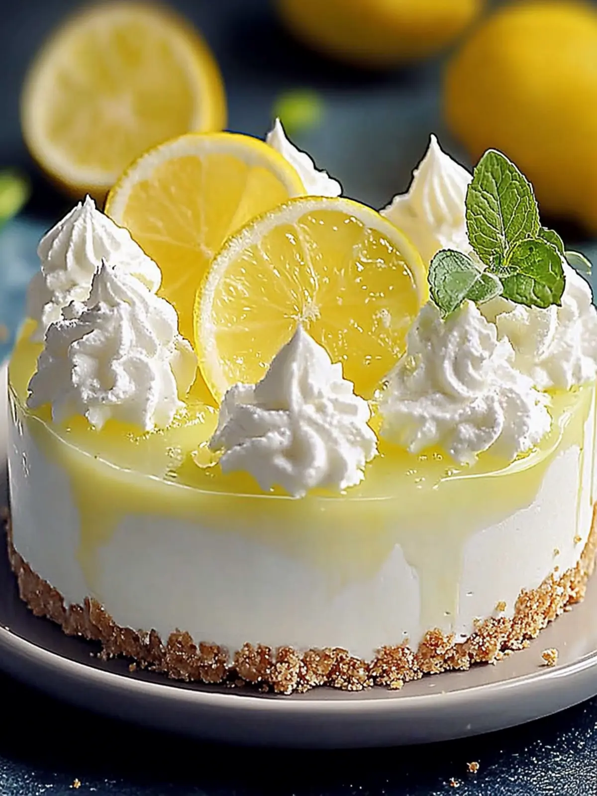 Zitronen-Käsekuchen