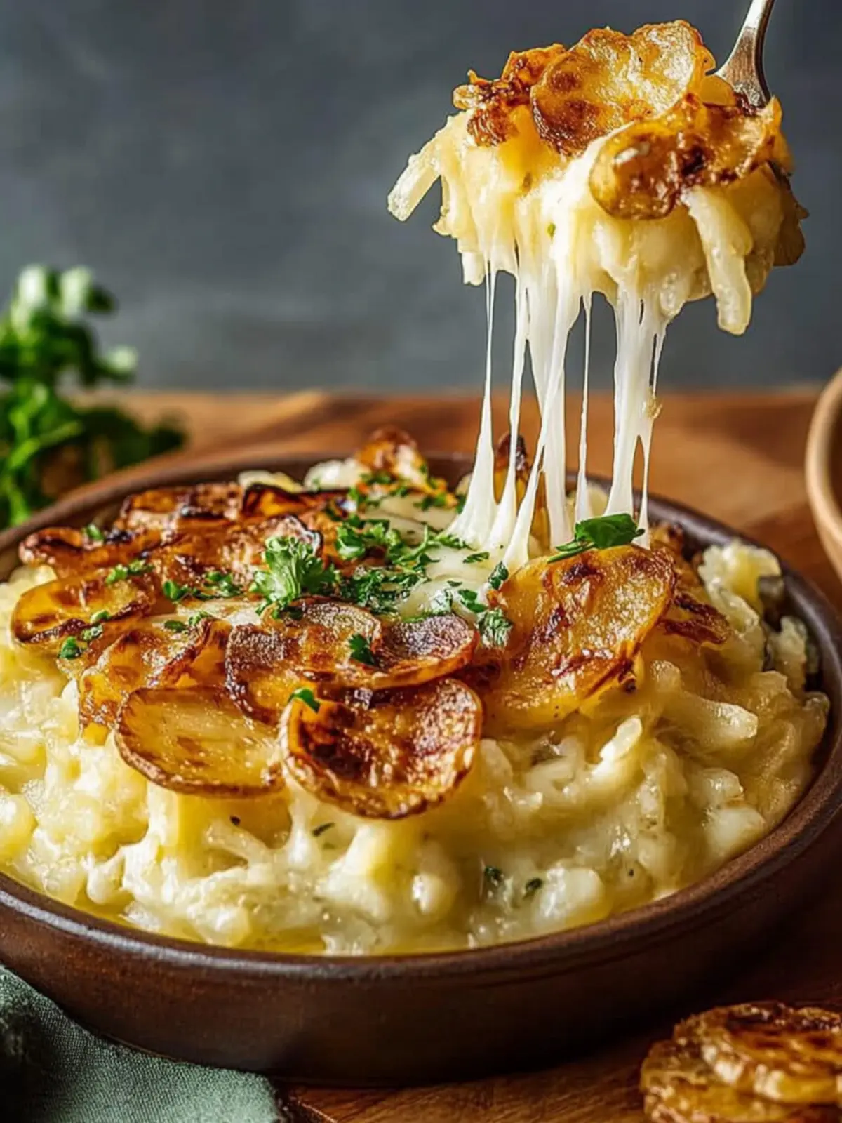 Die perfekten Käsespätzle mit knusprig gerösteten Zwiebeln