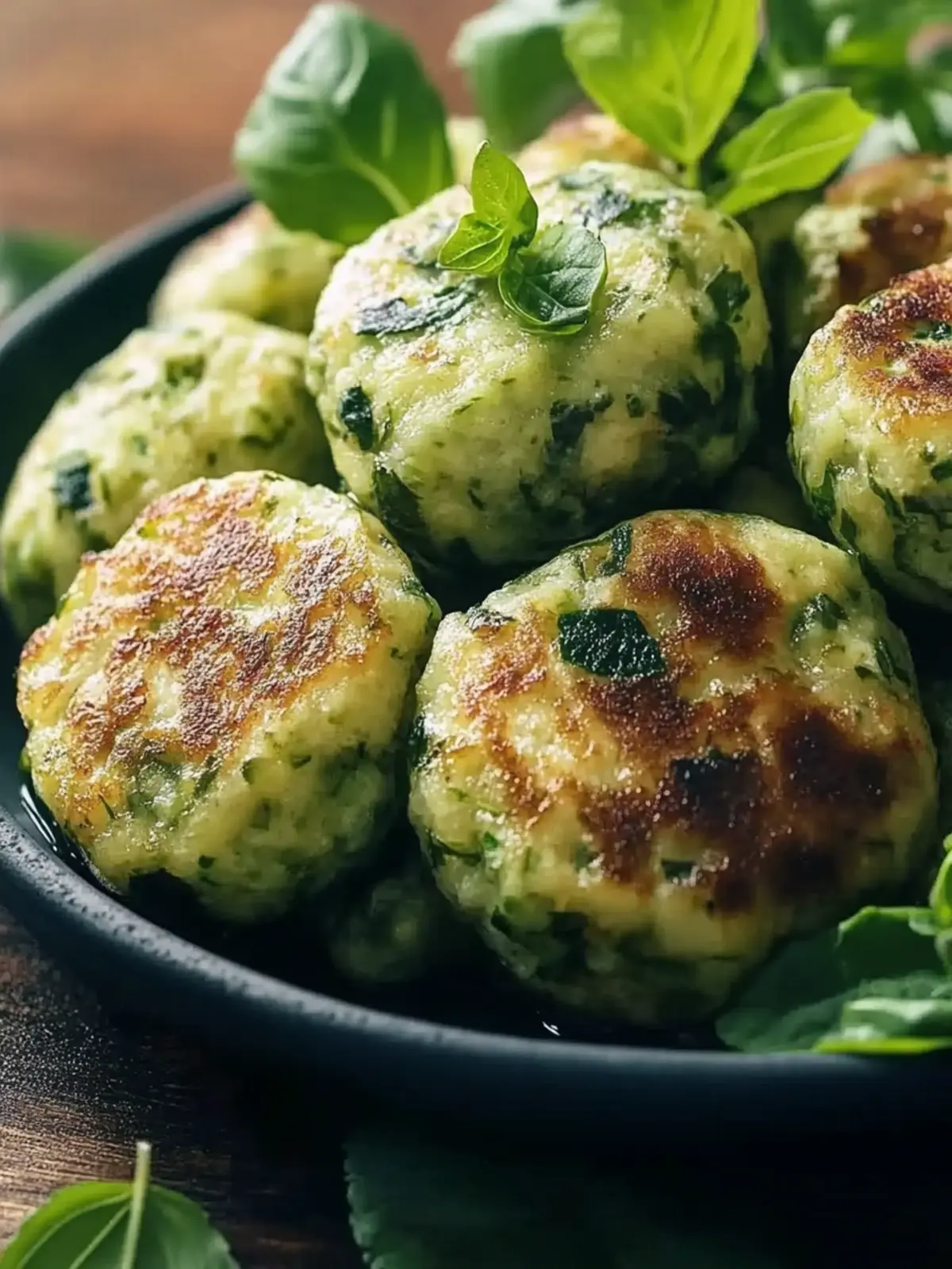 Vegetarische Zucchinibällchen
