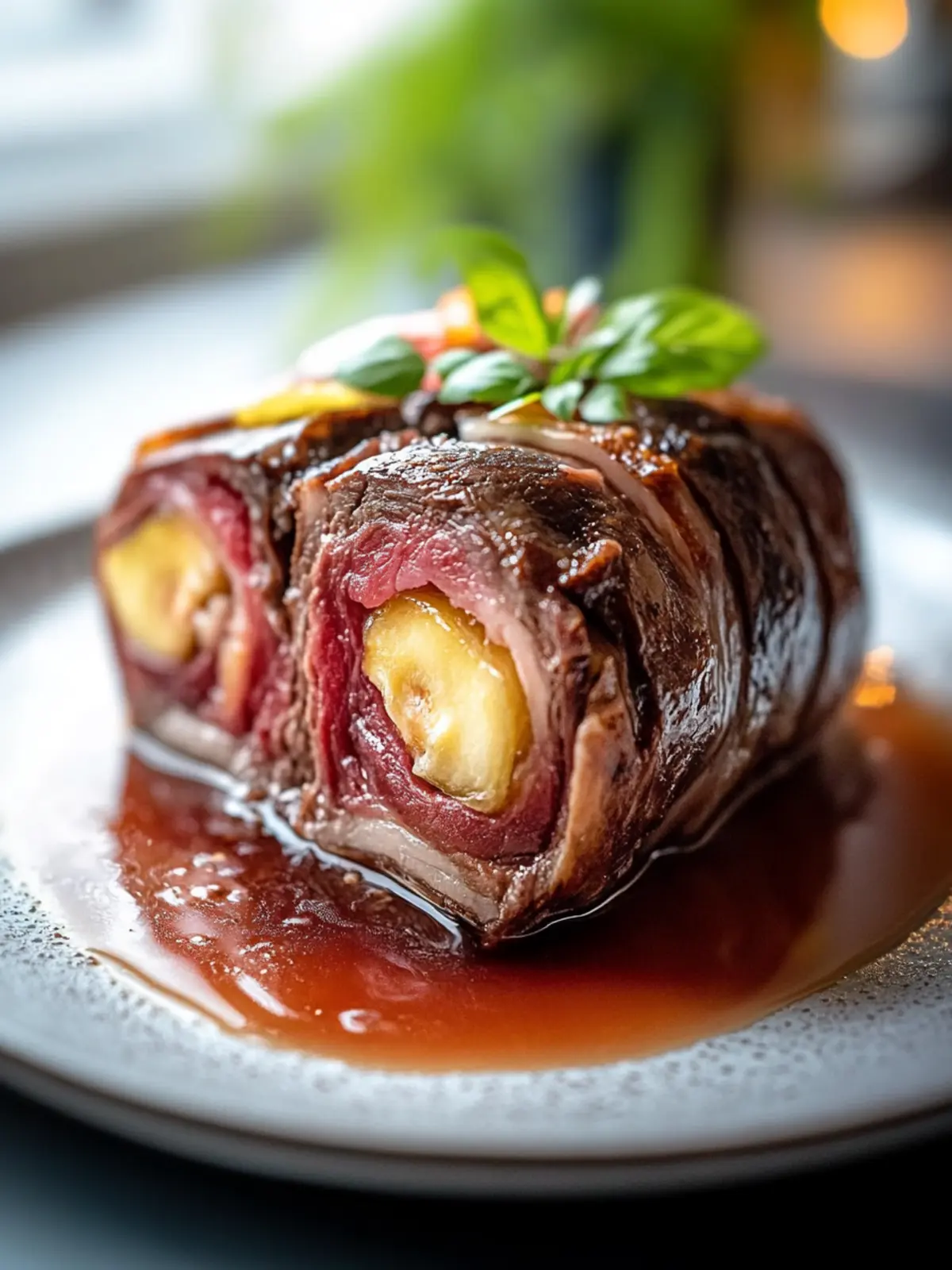 Perfekte Rinderroulade