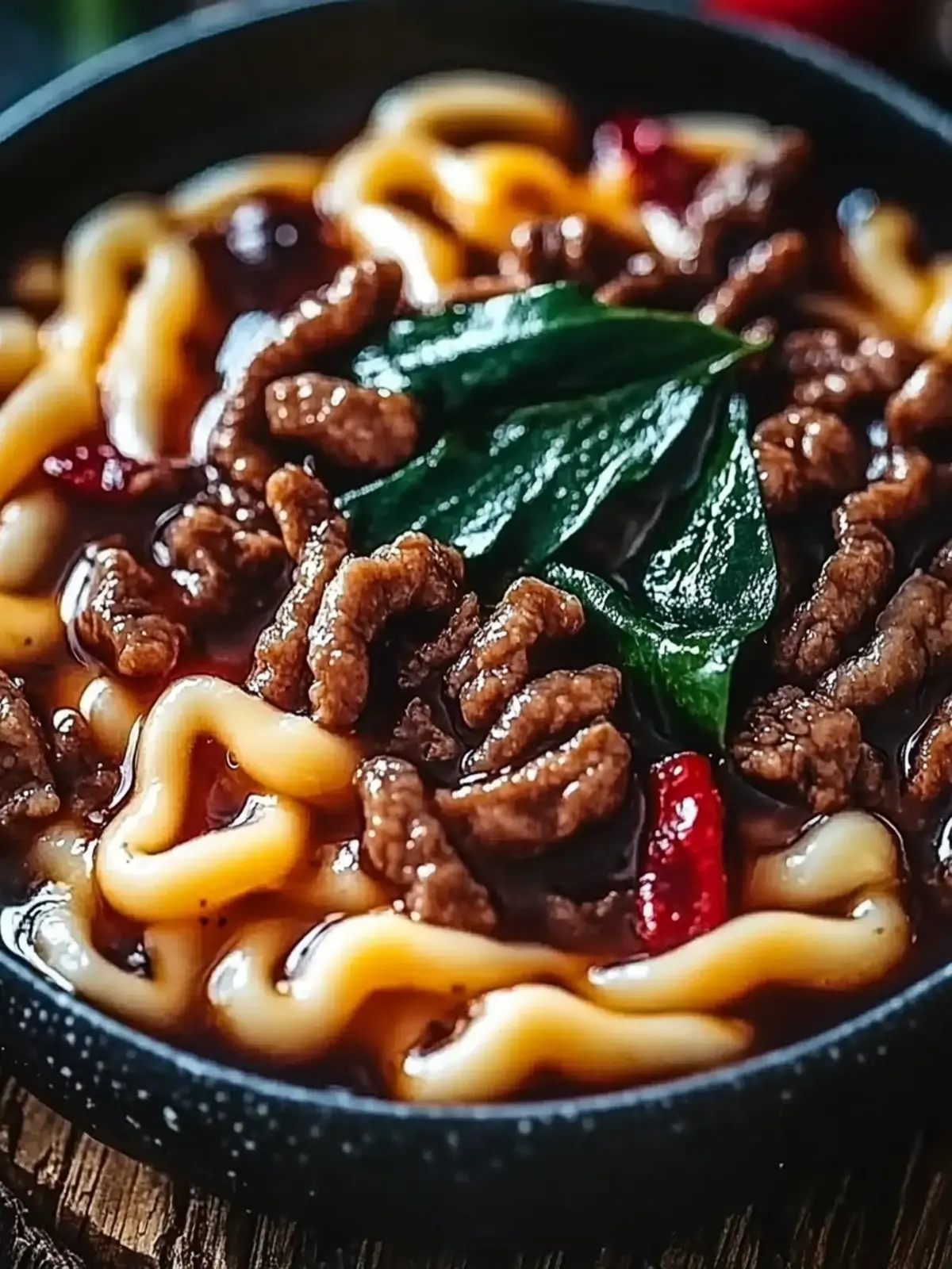 Schwarzer Pfeffer Udon