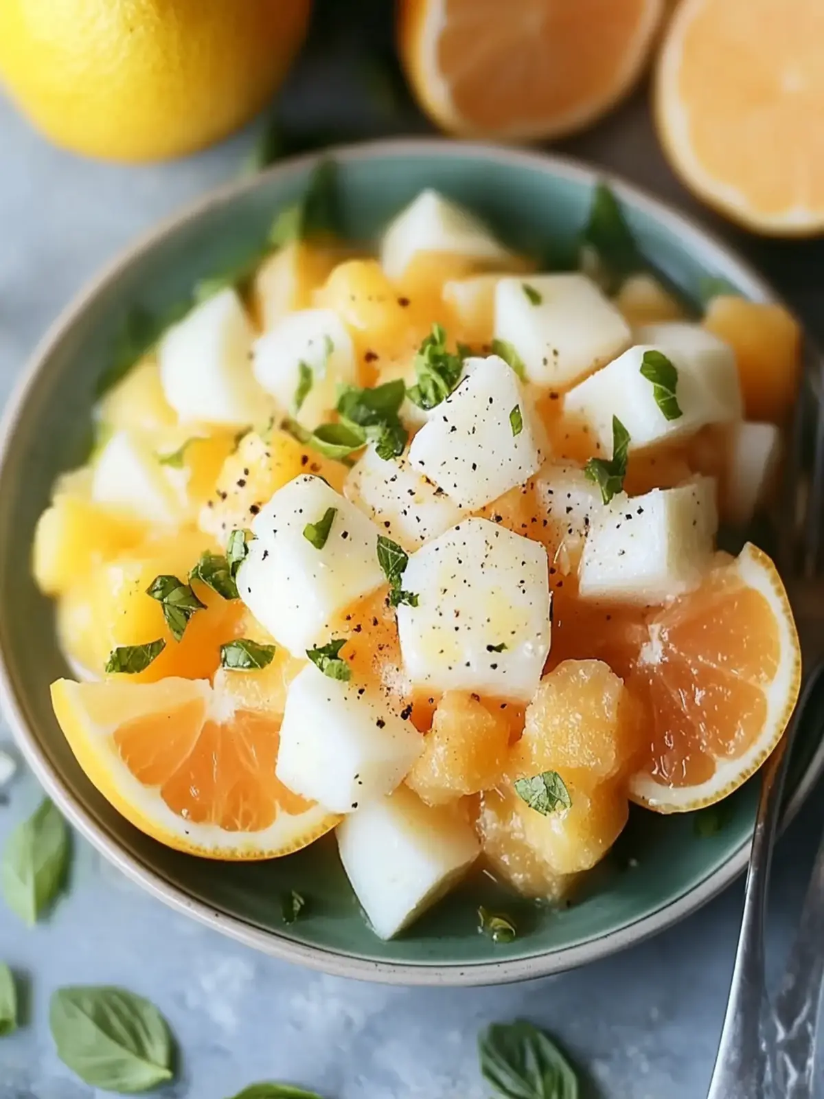 Fruchtiger Eiersalat mit Joghurt und Curry