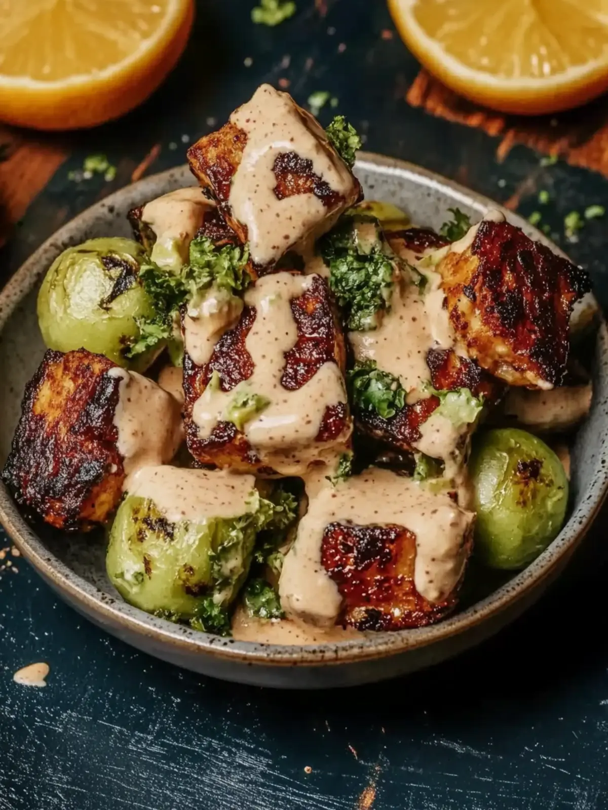 Honig-Glasierte Röst-Brüsseler Sprossen mit Speck