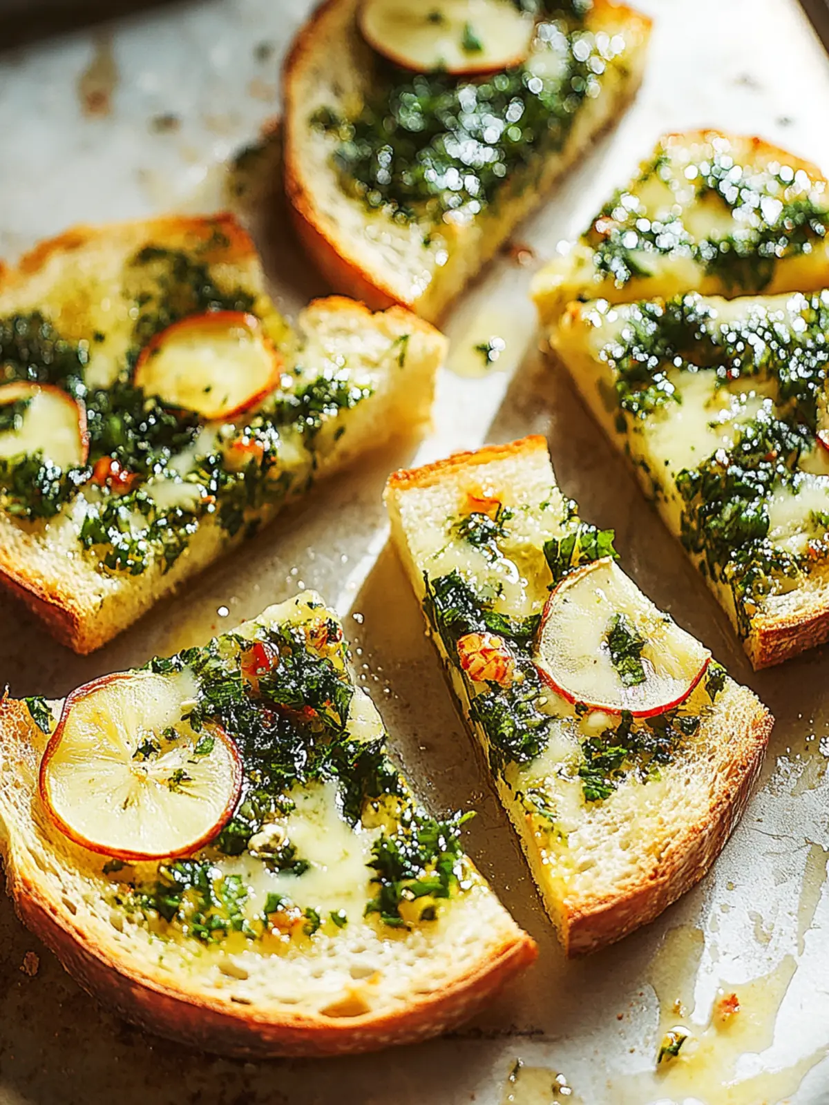 Chimichurri Knoblauchbrot