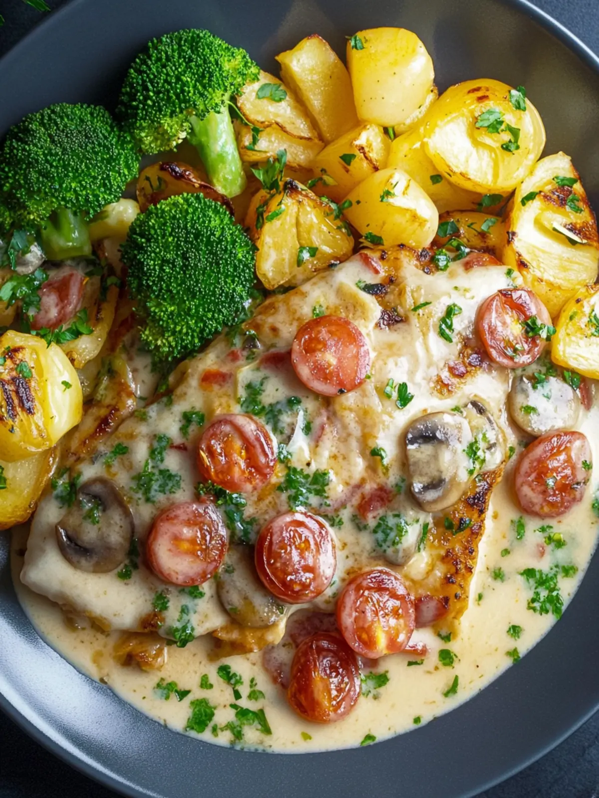 Cremiges Truthahn Holzfäller Stil