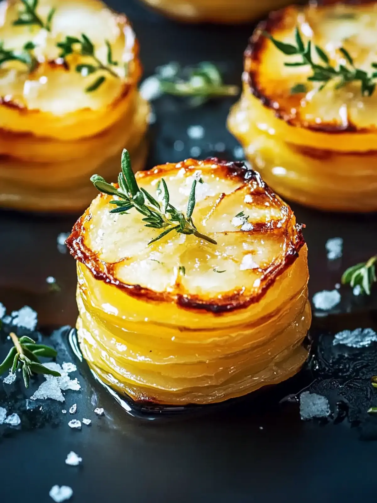 Käse Kartoffeltürme