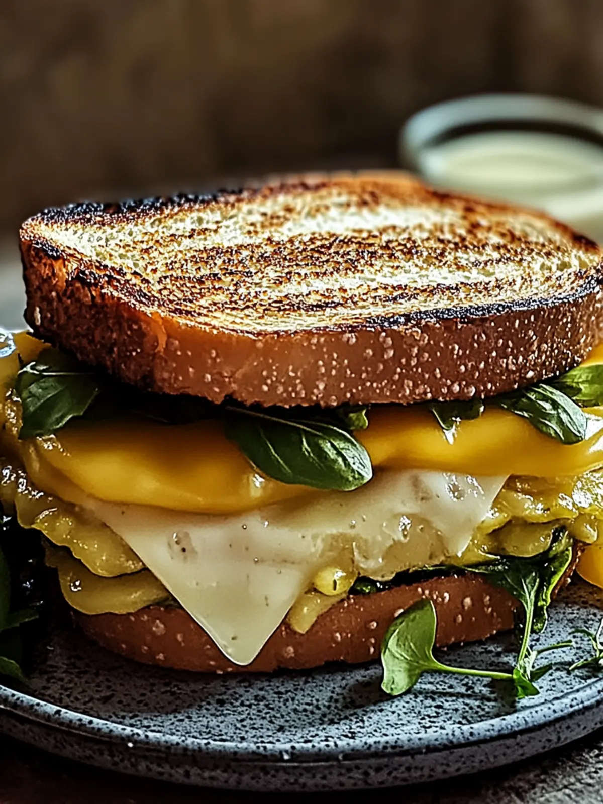 Bauernfrühstücks-Sandwich