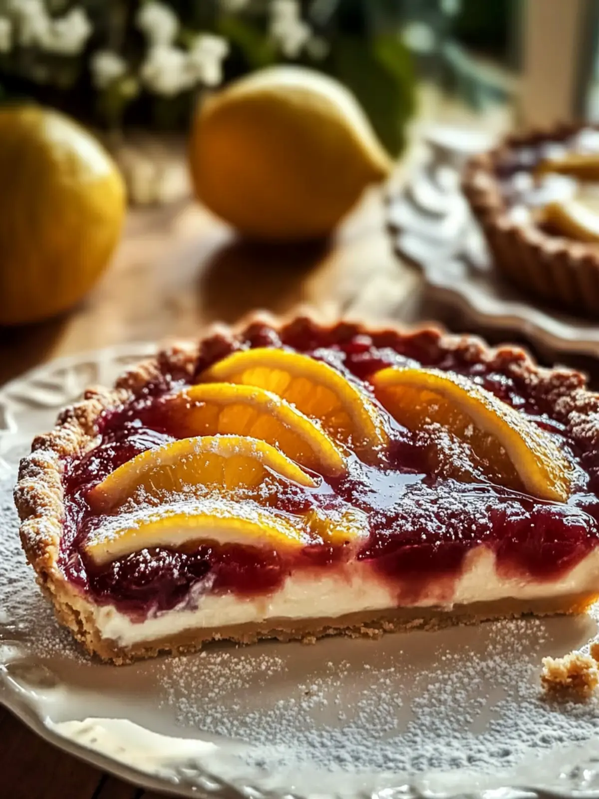 Klassischer deutscher Pflaumenkuchen