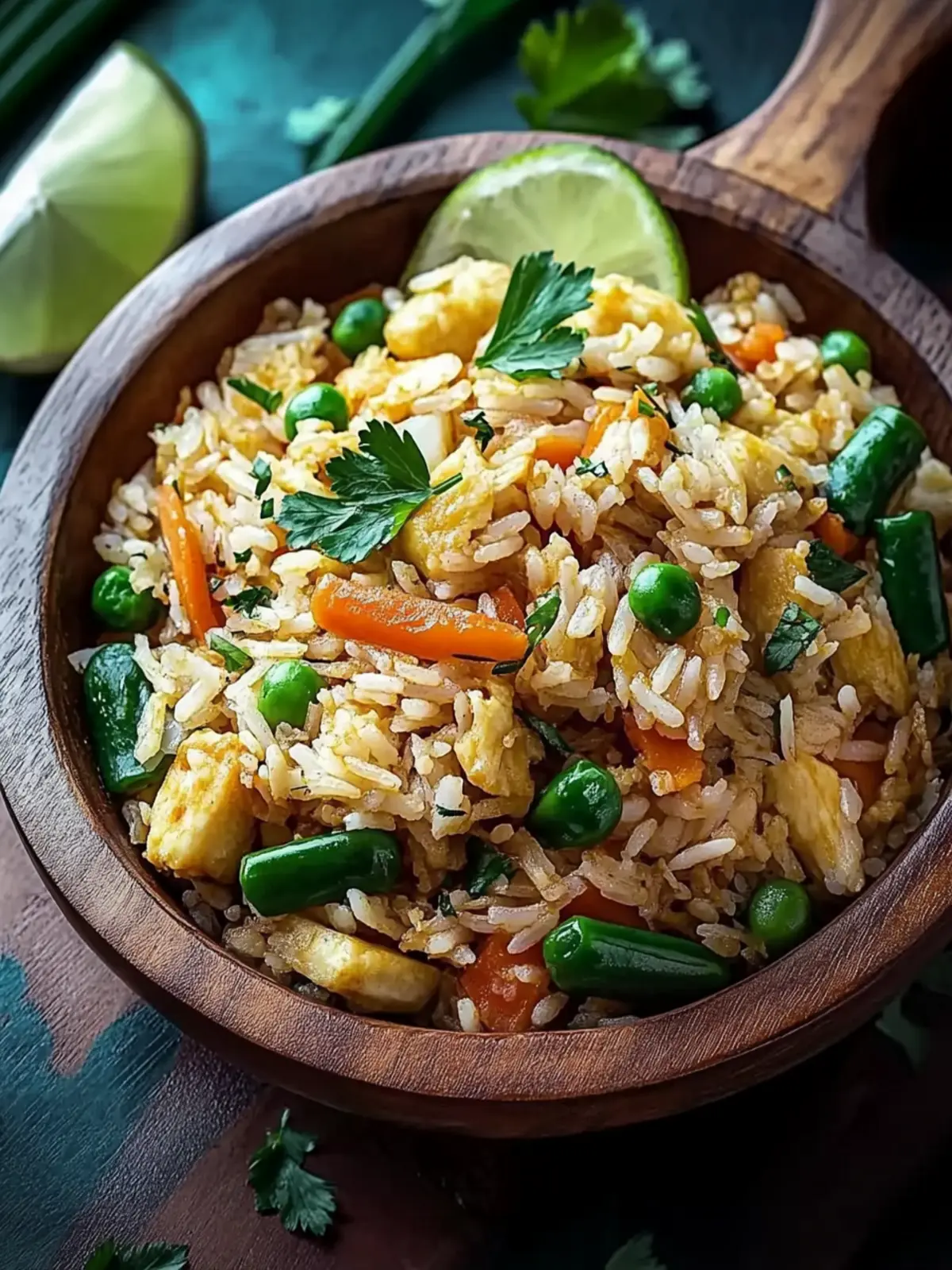 Einfaches Rezept für köstlichen gebratenen Reis