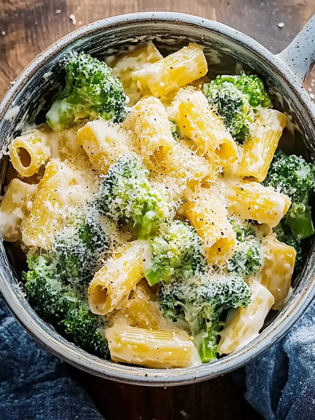 Cremige Brokkoli-Pasta