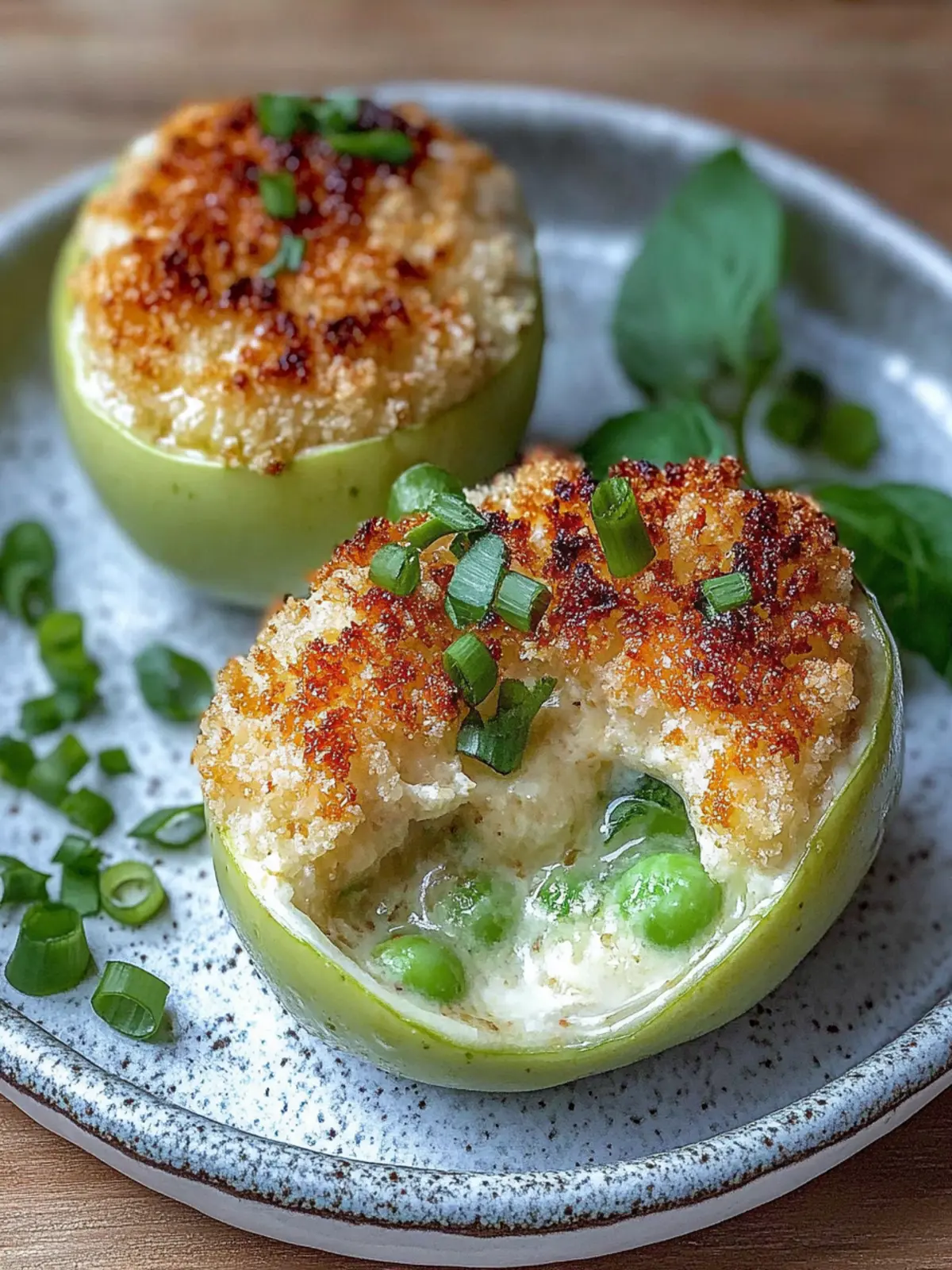 Gefüllter Kohlrabi mit Hackfleisch