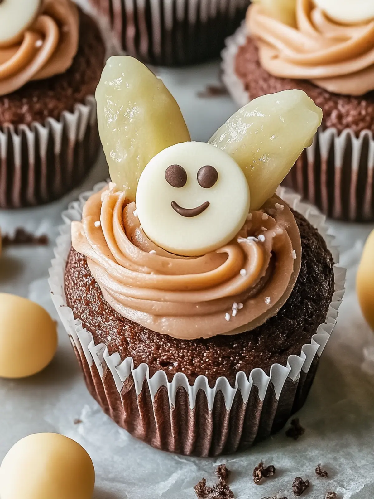 Malteser Hase Cupcakes