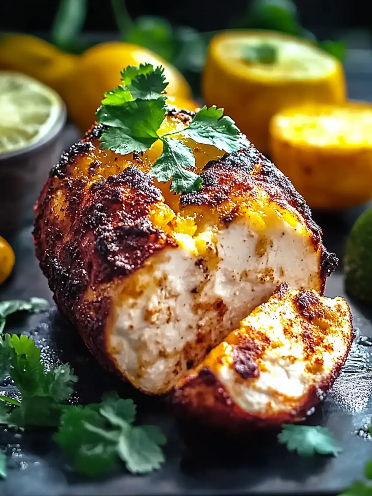 Chipotle-Hühnchen Butternusskürbis
