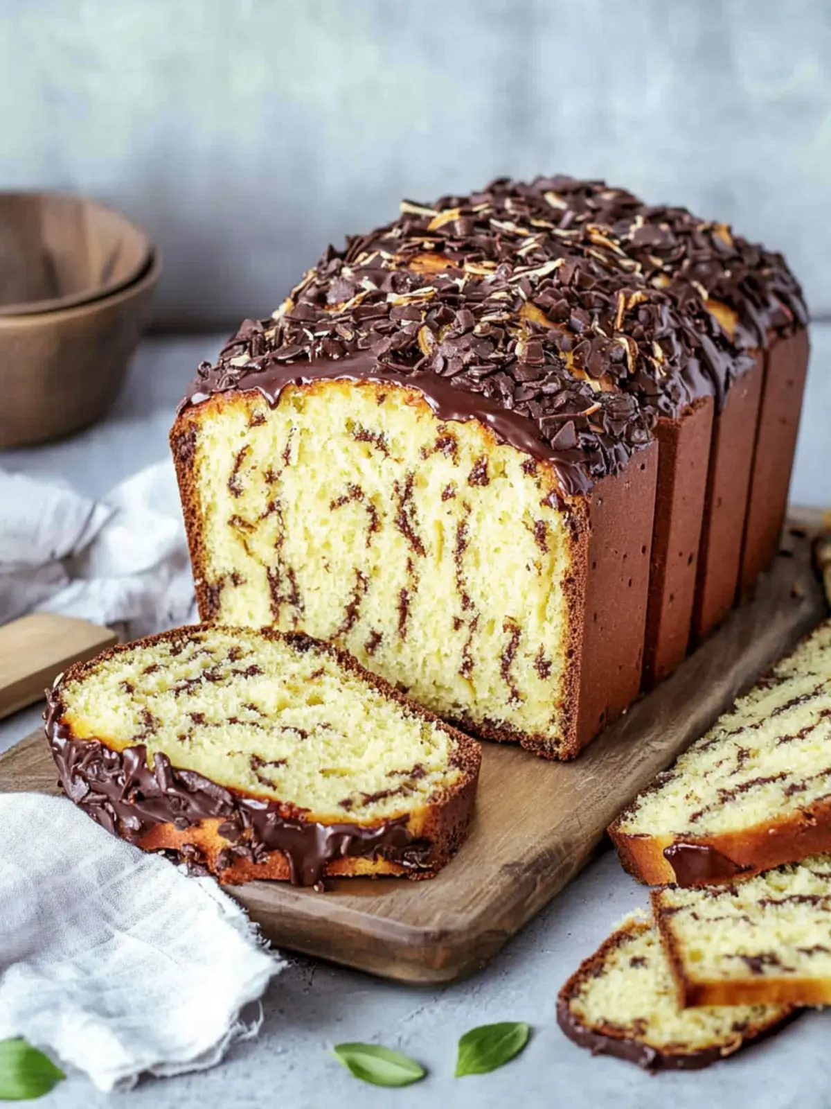 Ameisenkuchen mit Schokoladenstreuseln