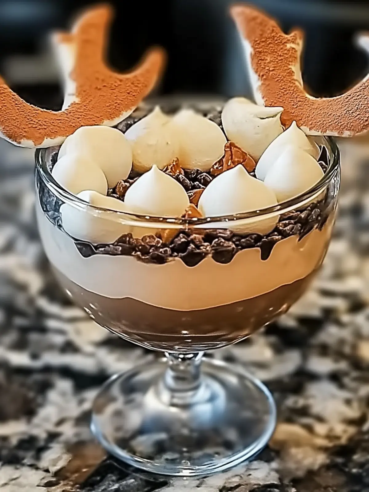 Rentier-Kekskrümel: Cremige Verwöhnung für die Feiertage