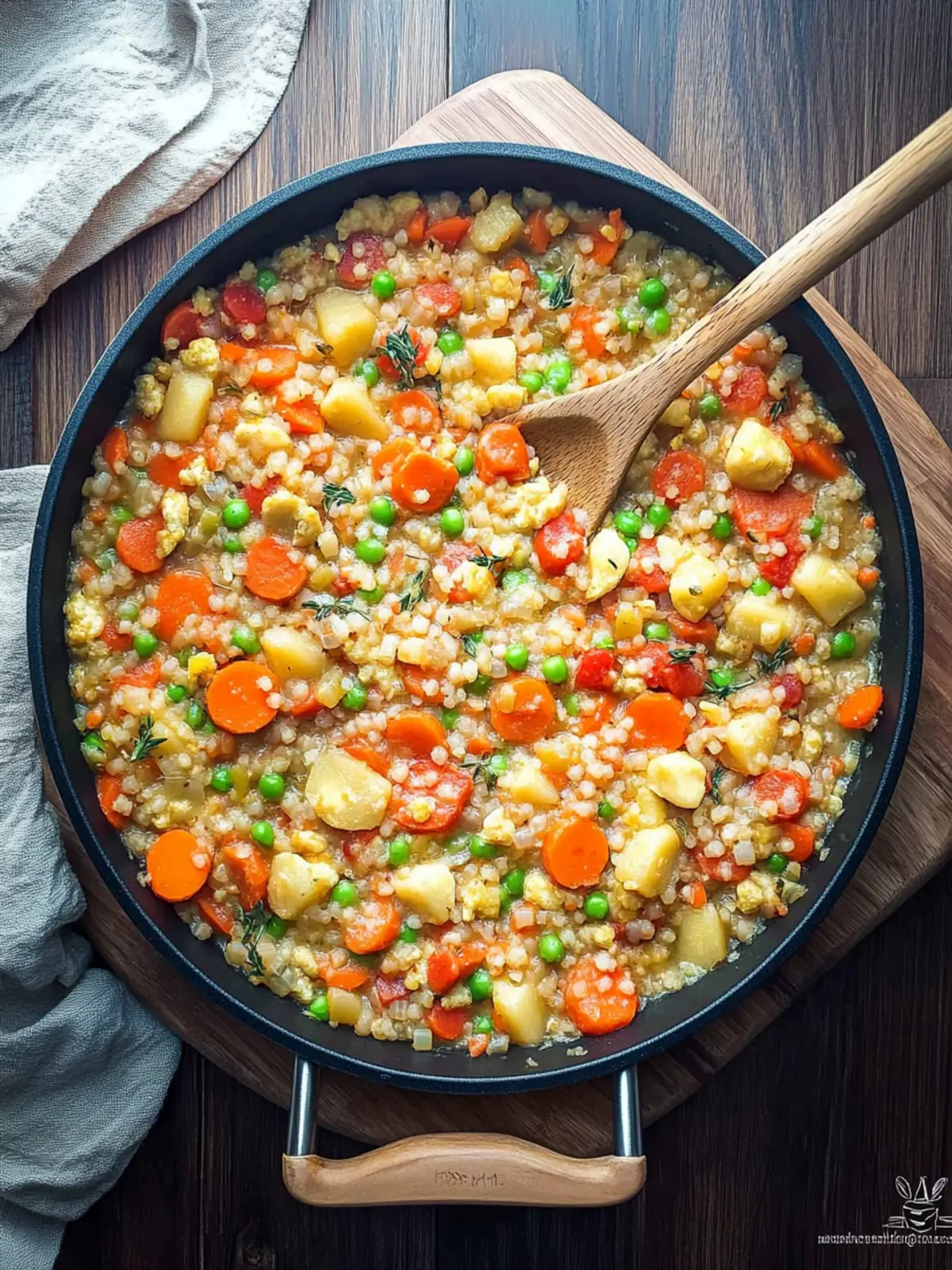 Ein-Topf-Gnocchi mit Gemüse
