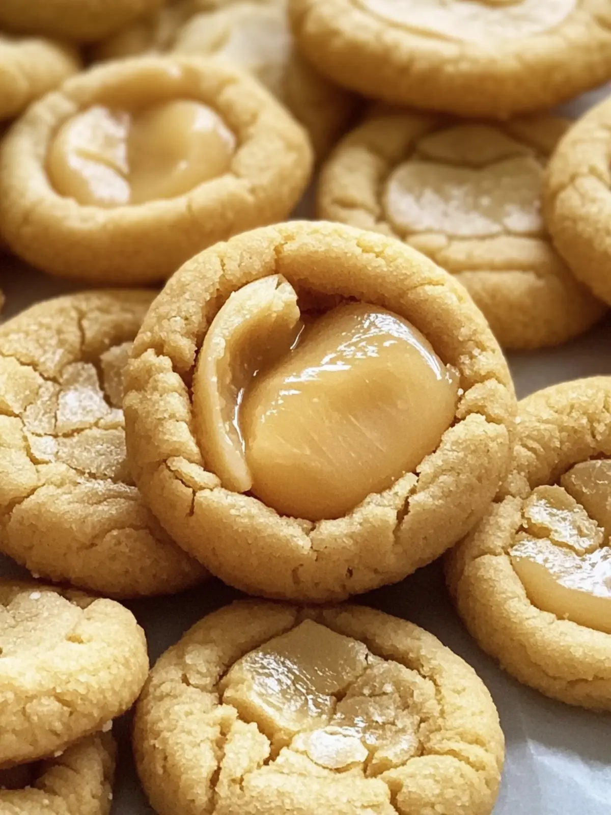 Bäckerei-Stil Dicke Erdnussbutter Schmelz-Kekse