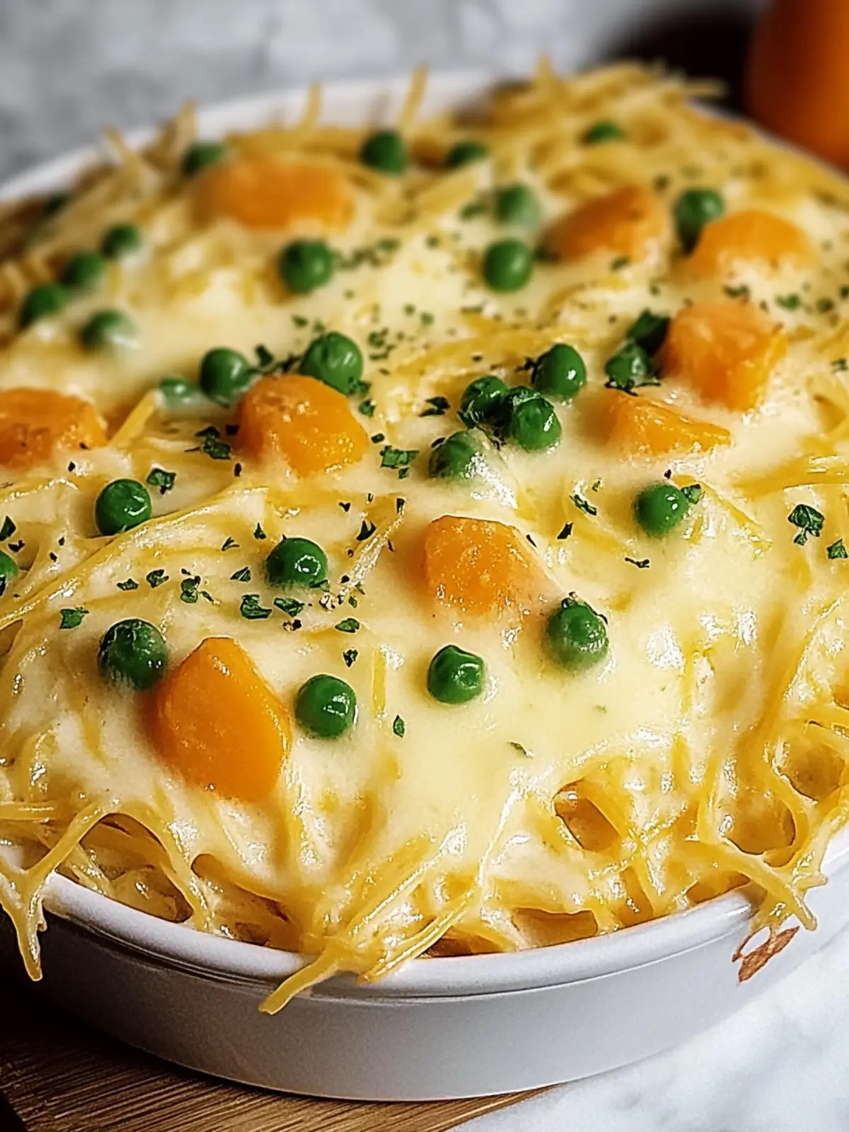 Genieße Spaghetti-Auflauf für die ganze Familie