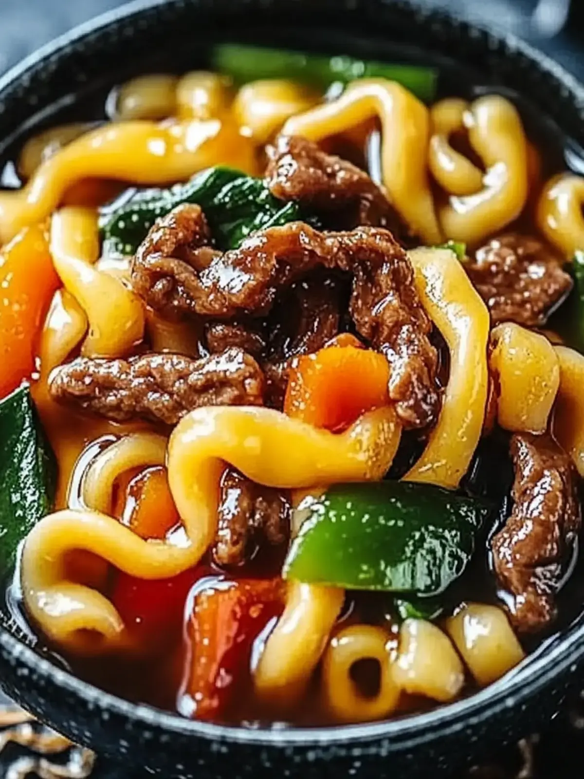 Schwarzer Pfeffer Udon