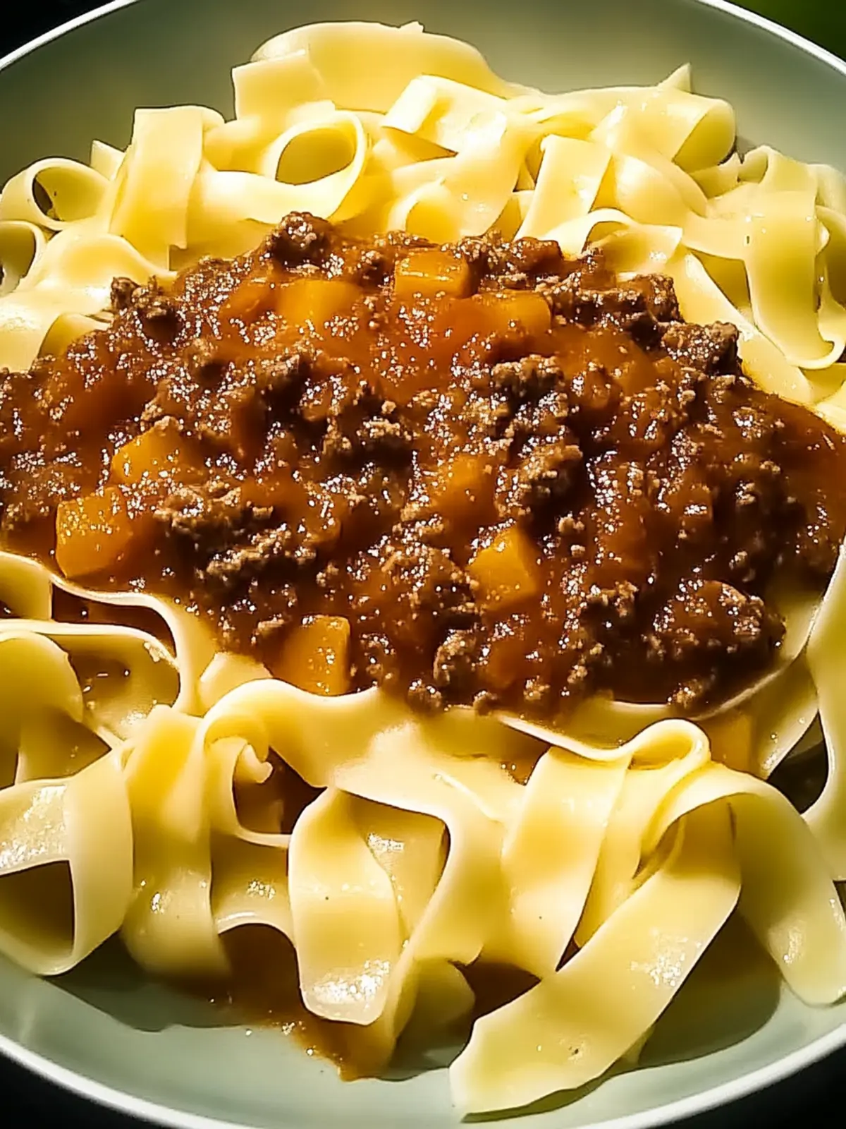 Bolognese Ragu mit Tagliatelle