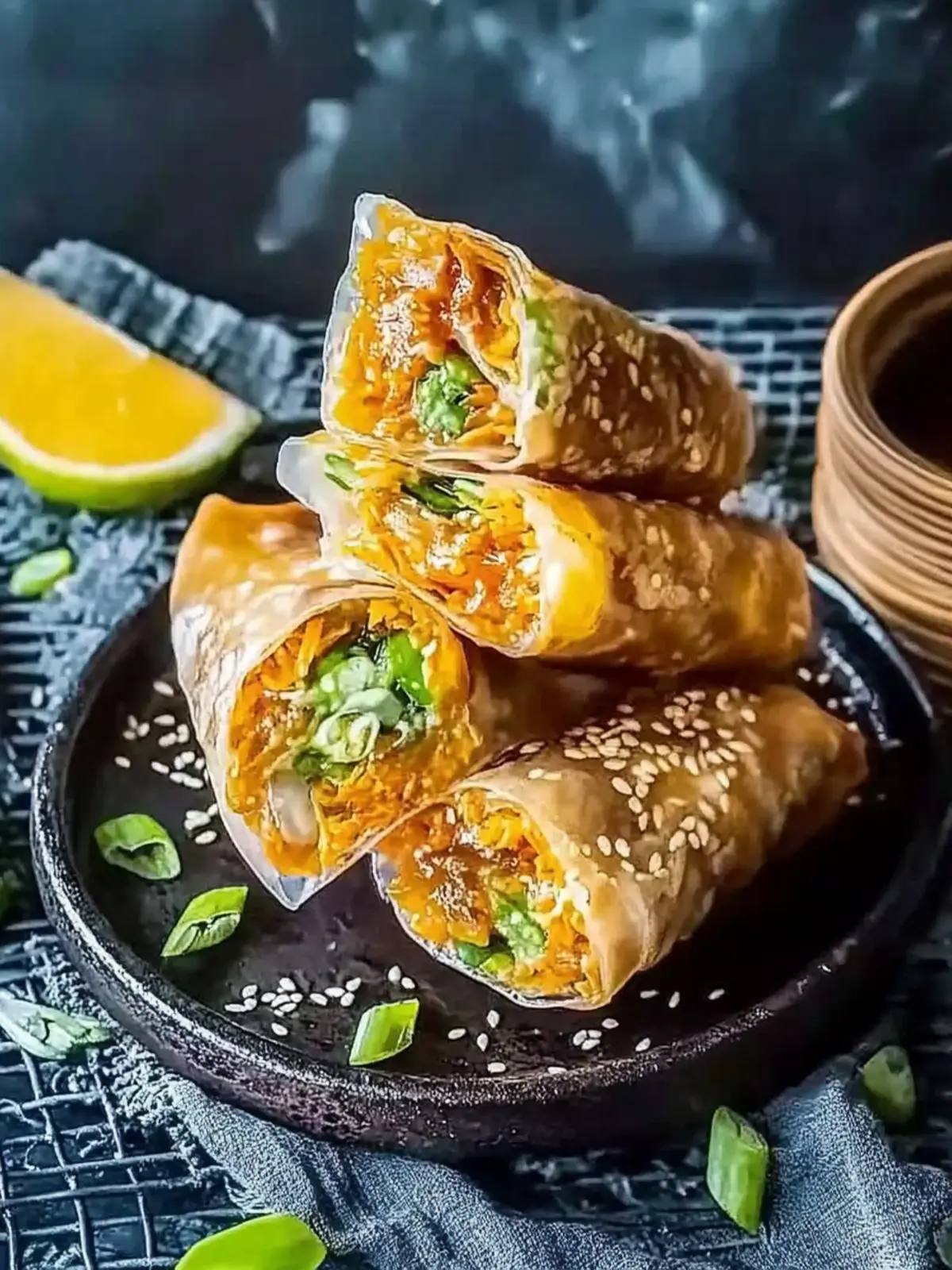 Knusprige Gemüse-Taschen