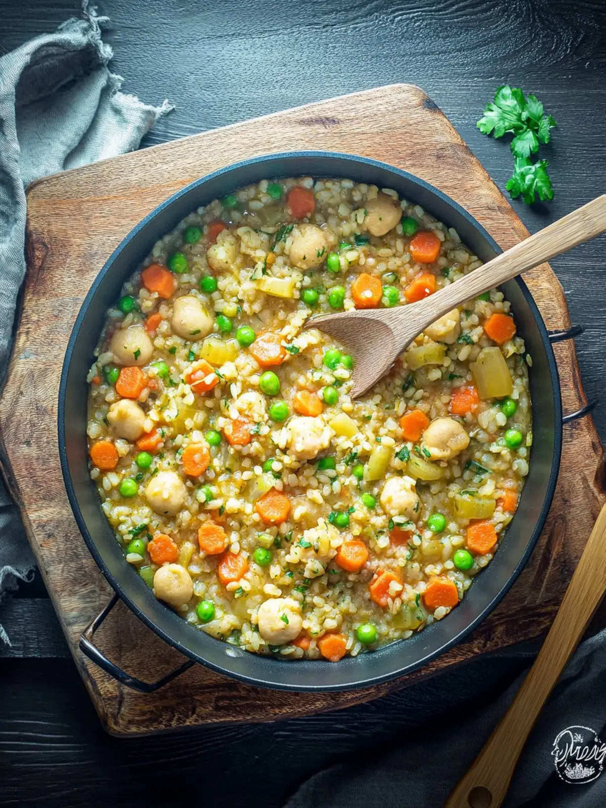 Ein-Topf-Gnocchi mit Gemüse