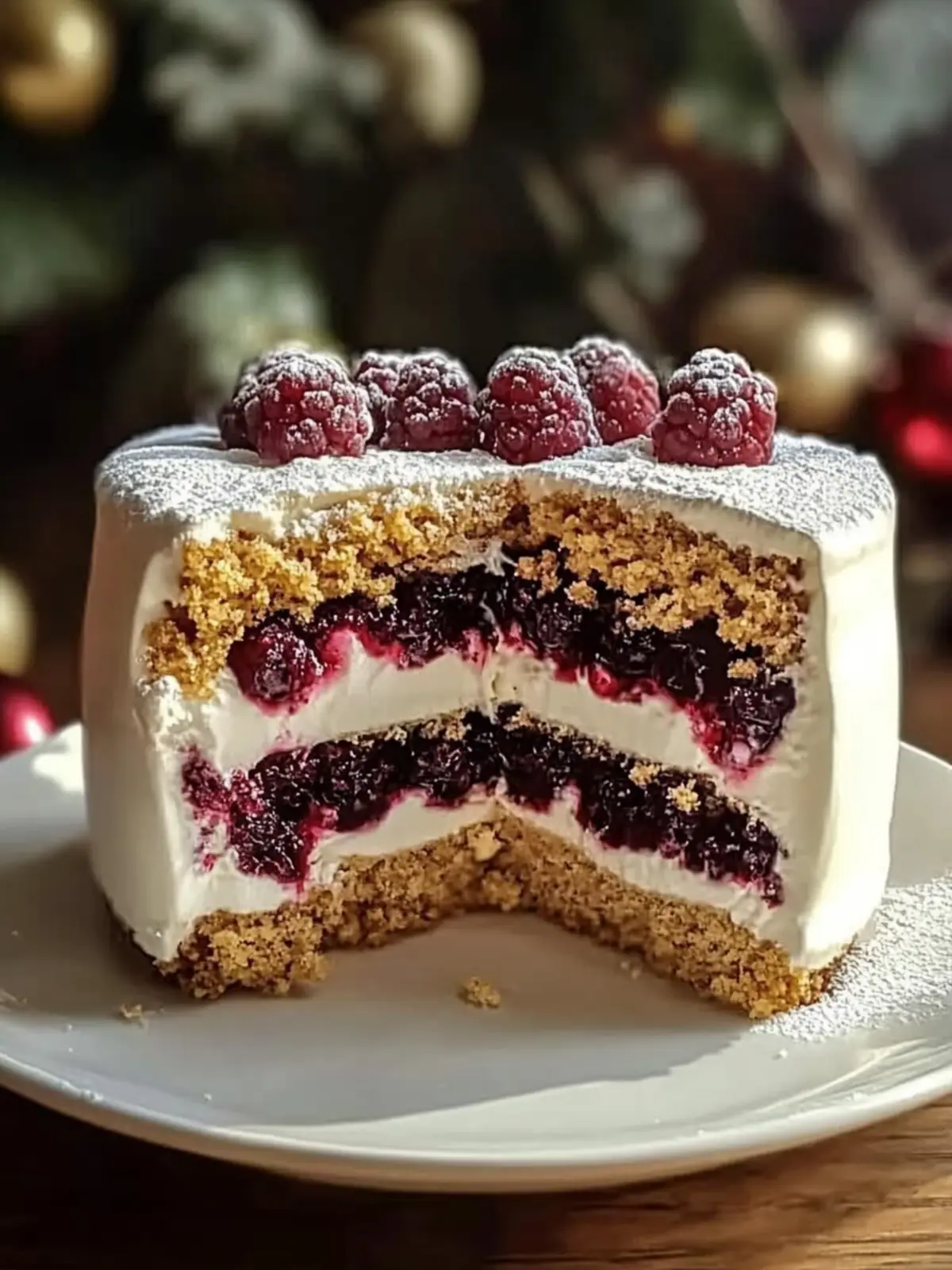 Weihnachtskirschenkuchen