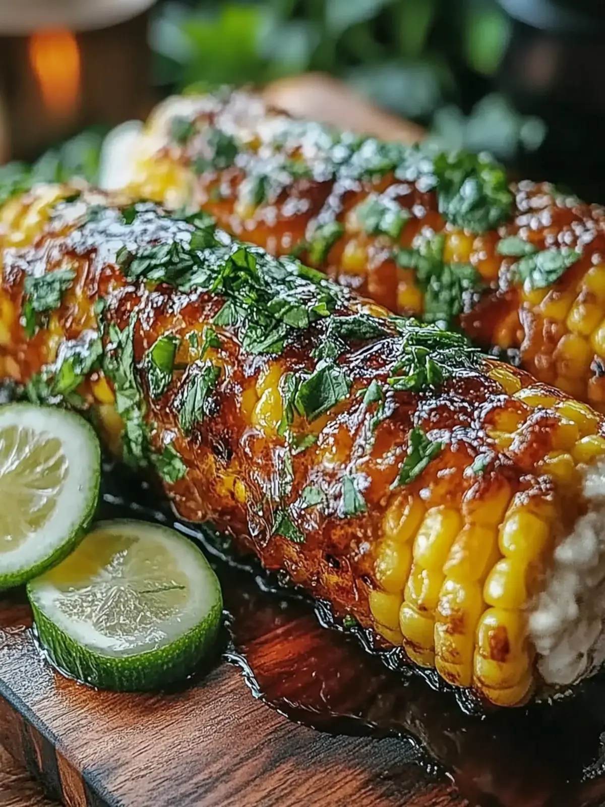 Honig-Butter-gebackene Maisrippen