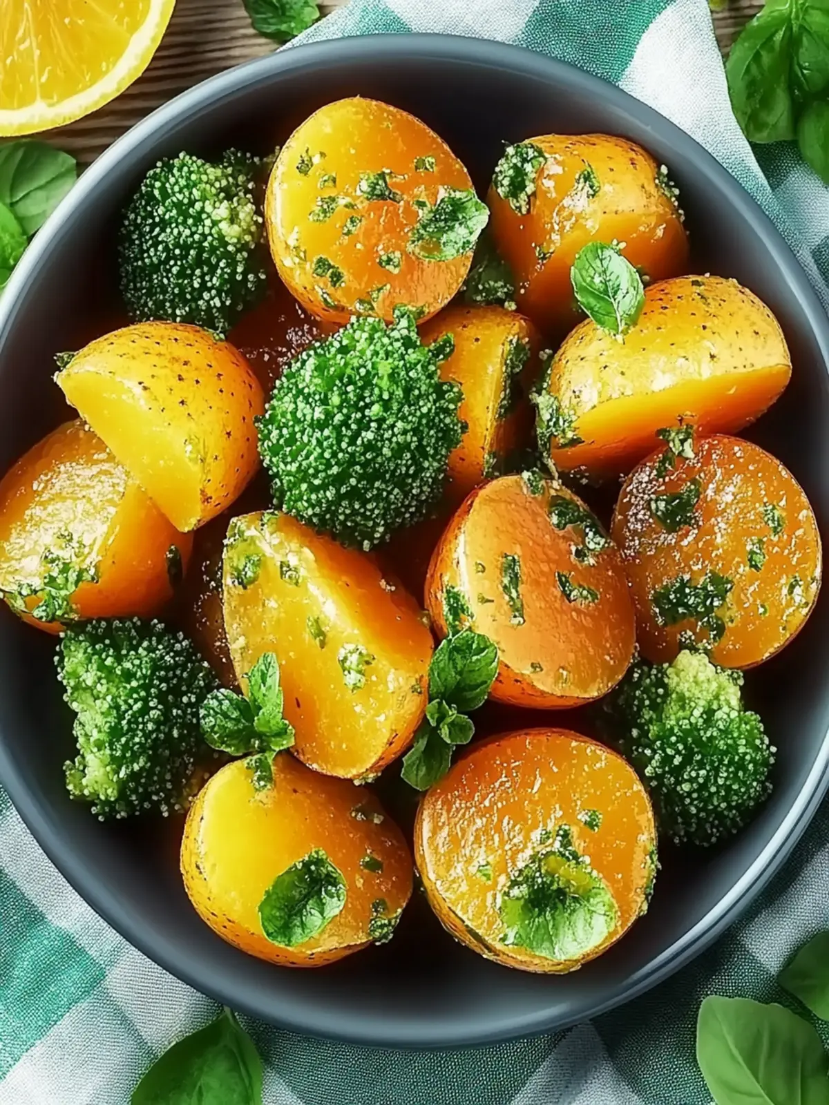 Rosenkohl und Kartoffelpfanne für warme Abende