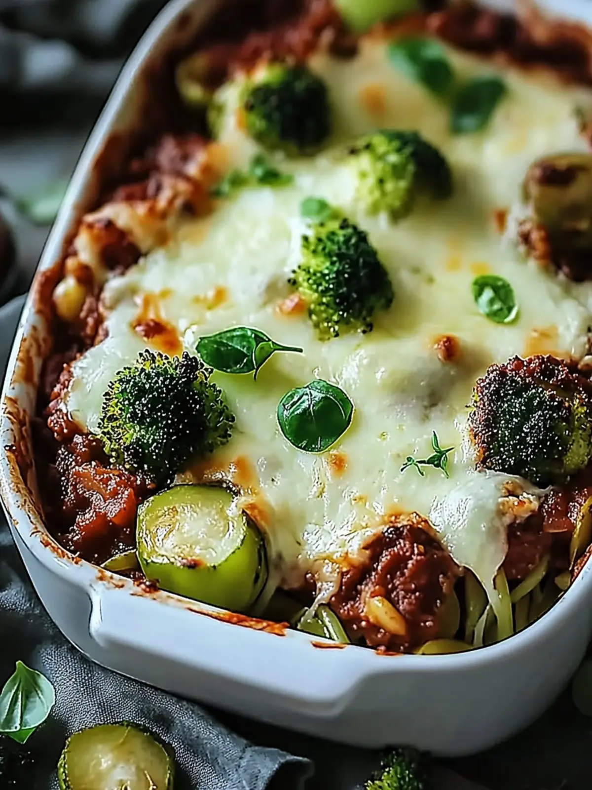 Rosenkohlauflauf mit Hackfleisch