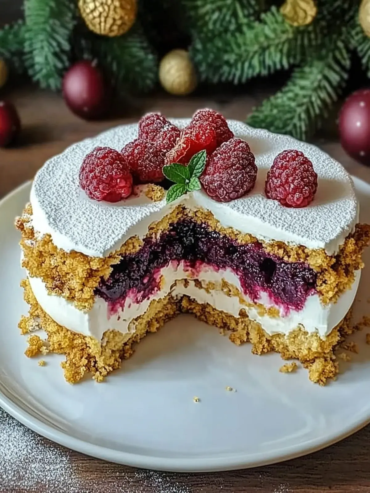 Weihnachtskirschenkuchen